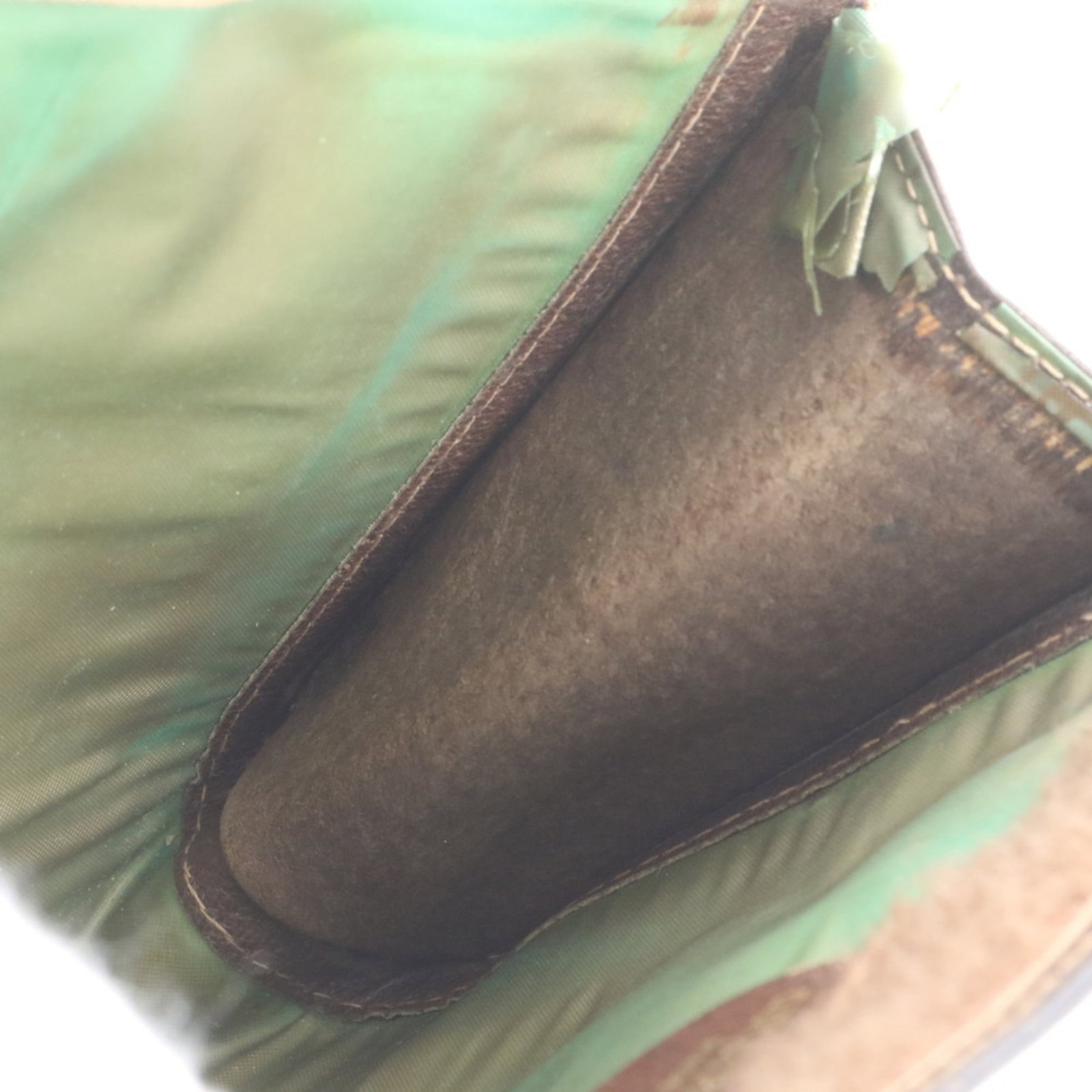 Coated Canvas - Gucci Clutch Bag Leather - 5