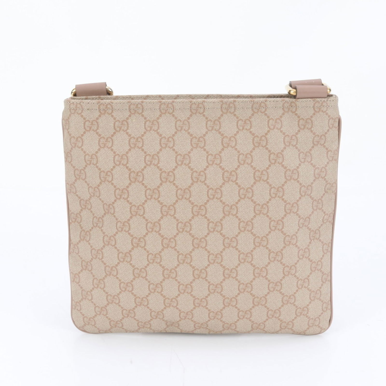 Coated Canvas - Gucci Handbag - Shoulder Bag Leather - 3