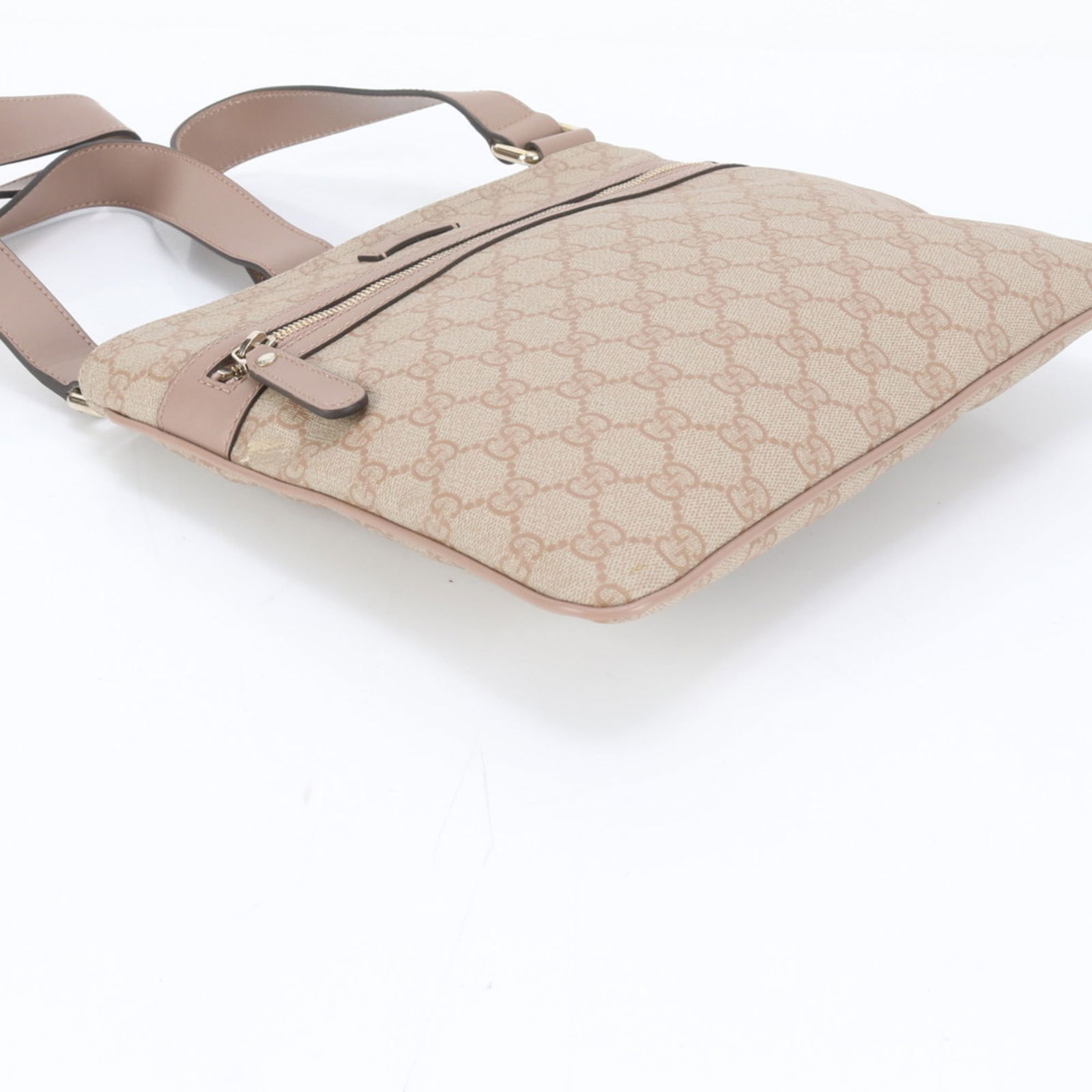 Coated Canvas - Gucci Handbag - Shoulder Bag Leather - 4