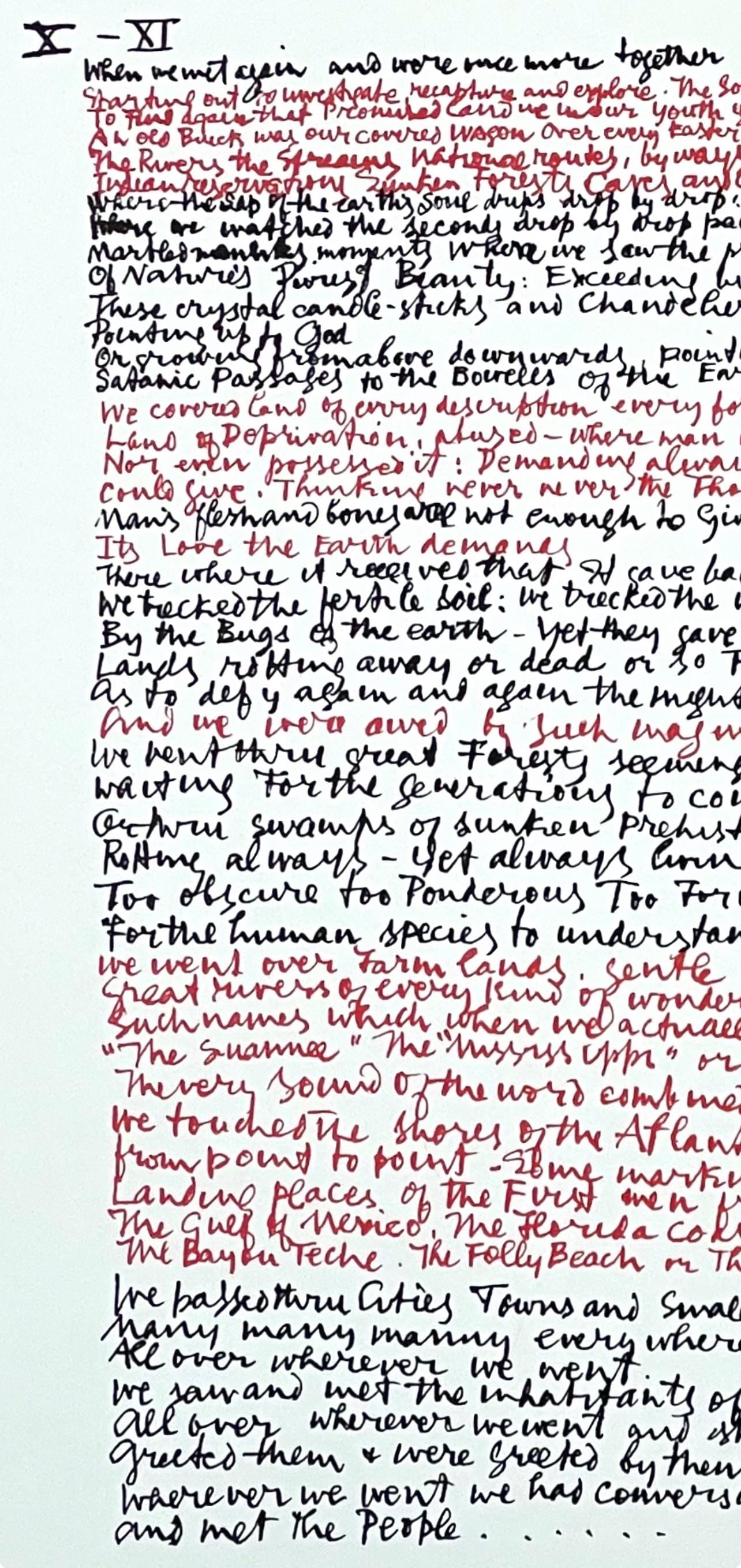 Lithograph - Abraham Rattner - When we were together - 2