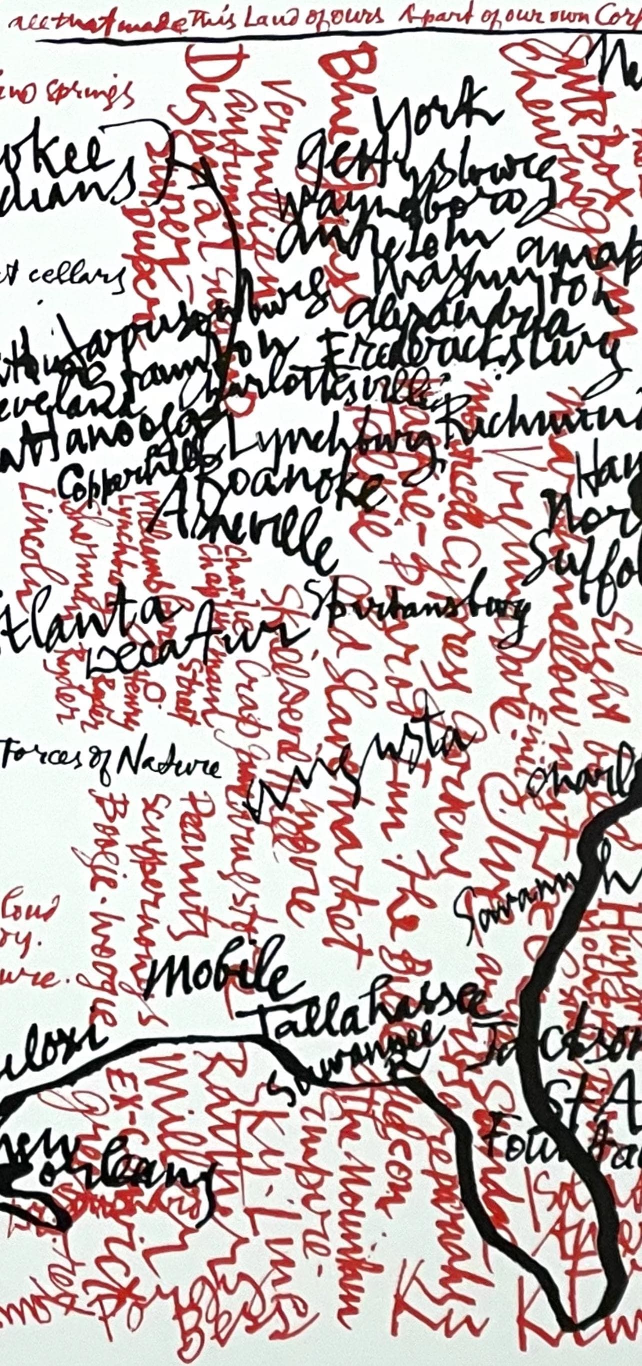 Lithograph - Abraham Rattner - When we were together - 6