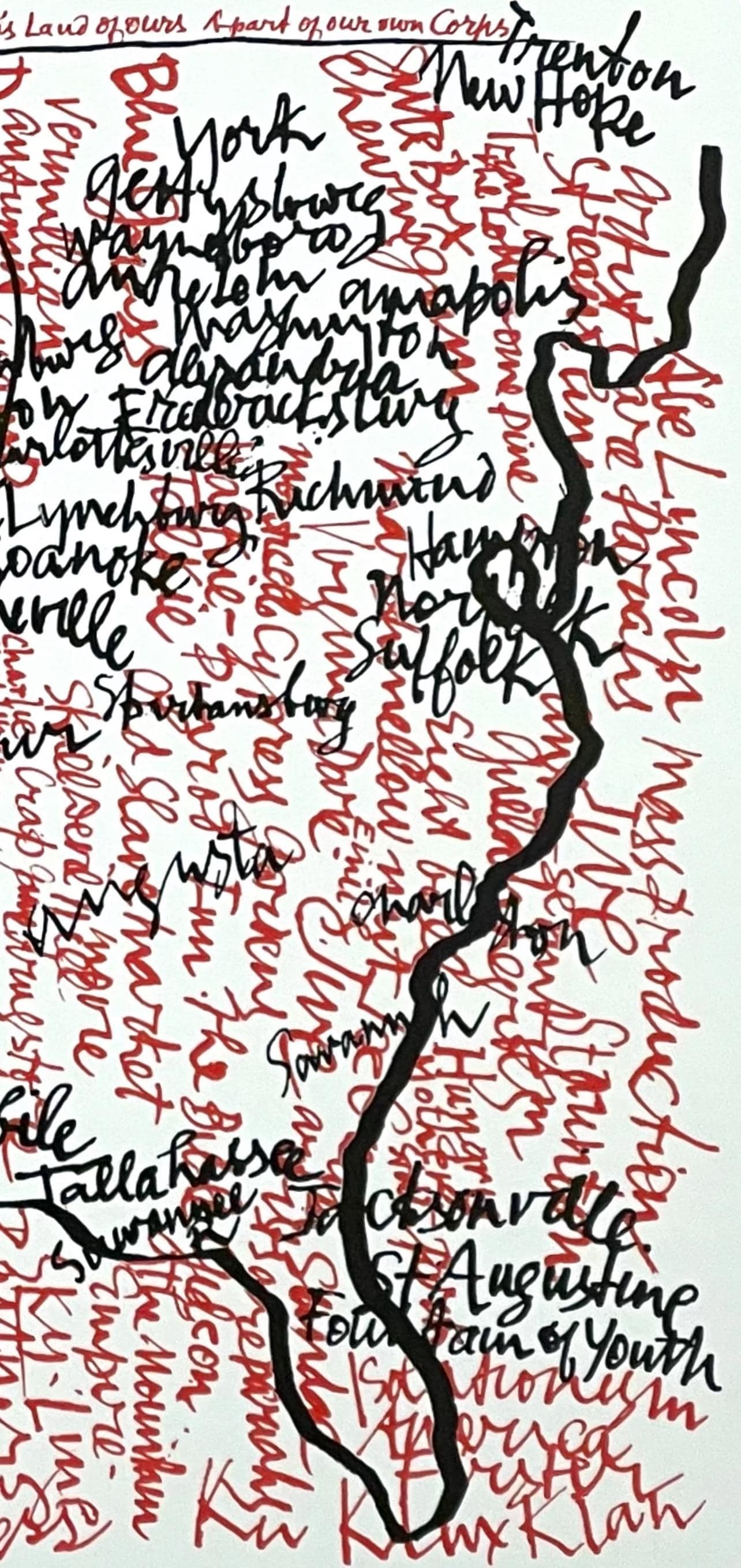 Lithograph - Abraham Rattner - When we were together - 7