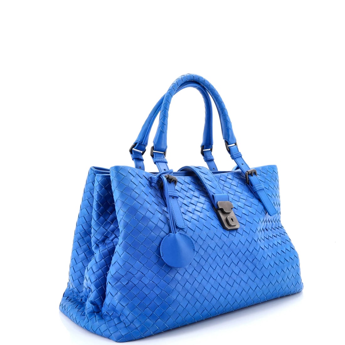 Medium Bottega Veneta Roma Bag Intrecciato Nappa - 2