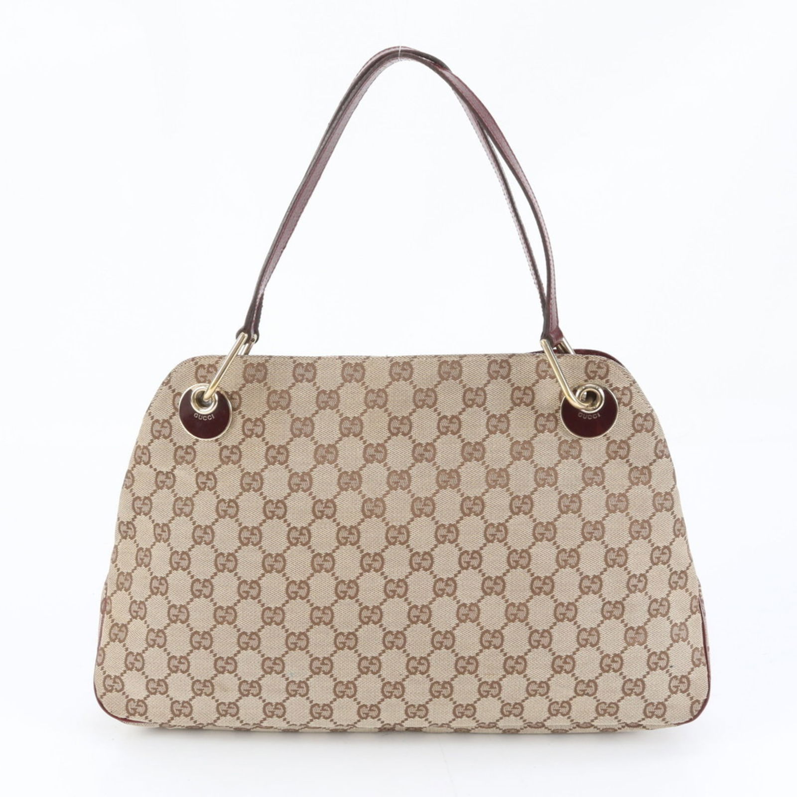 Canvas - Gucci Handbag - Shoulder Bag - Tote Bag Leather - 3