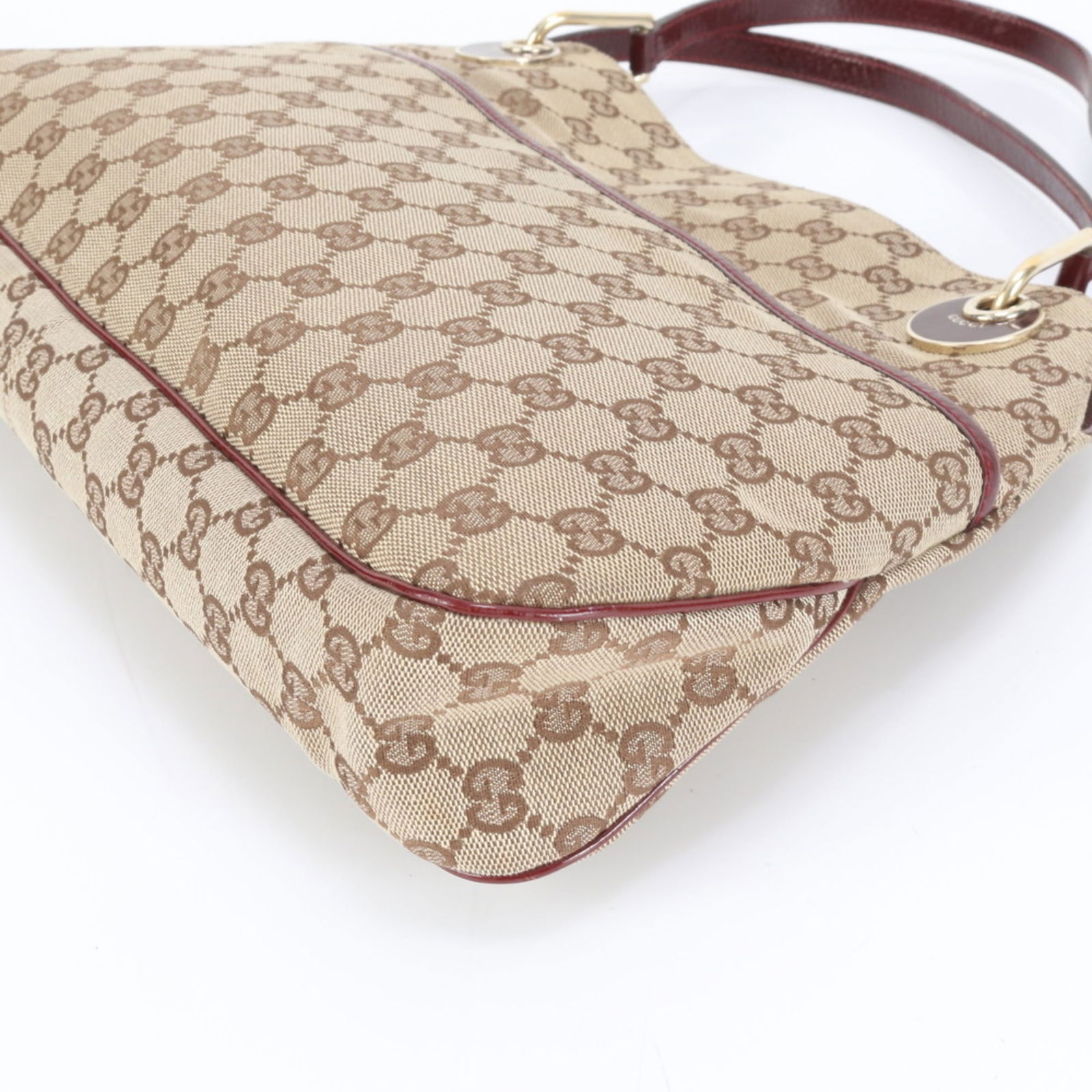 Canvas - Gucci Handbag - Shoulder Bag - Tote Bag Leather - 5