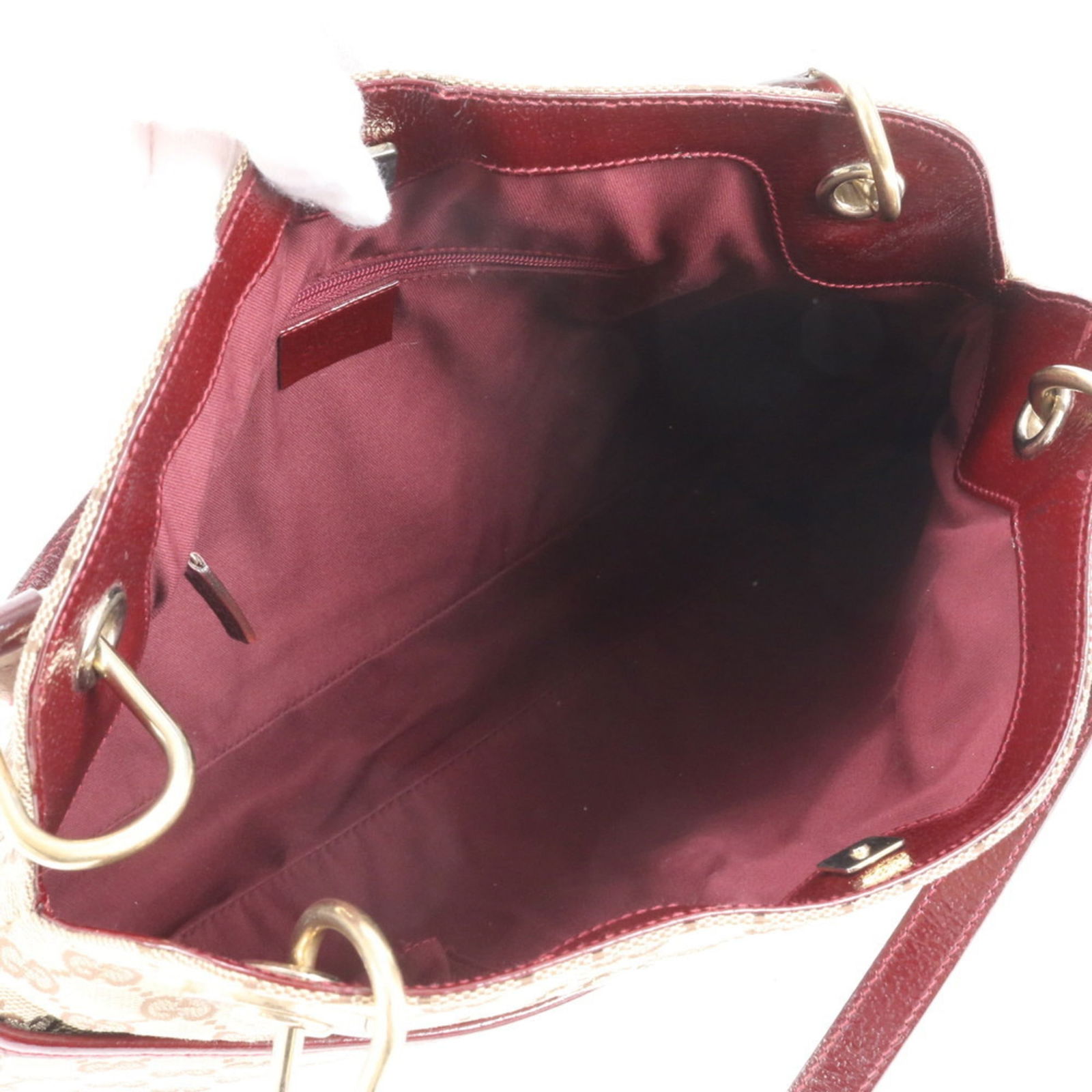Canvas - Gucci Handbag - Shoulder Bag - Tote Bag Leather - 7