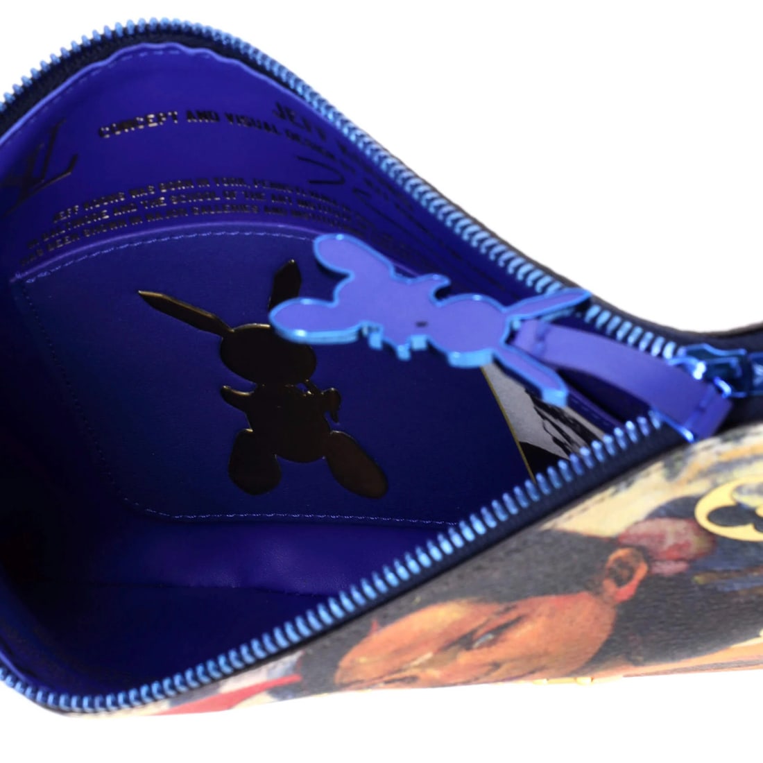 Canvas Louis Vuitton Pochette Clutch Limited Edition Jeff Koons Gauguin Print - 5