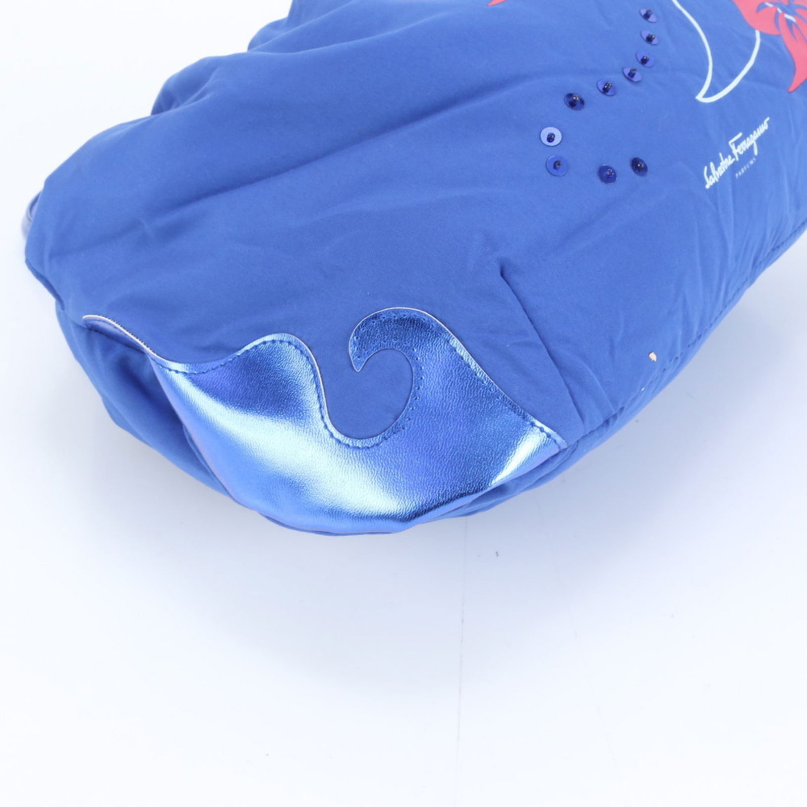 Nylon - Salvatore Ferragamo Handbag - Tote Bag Leather - 4