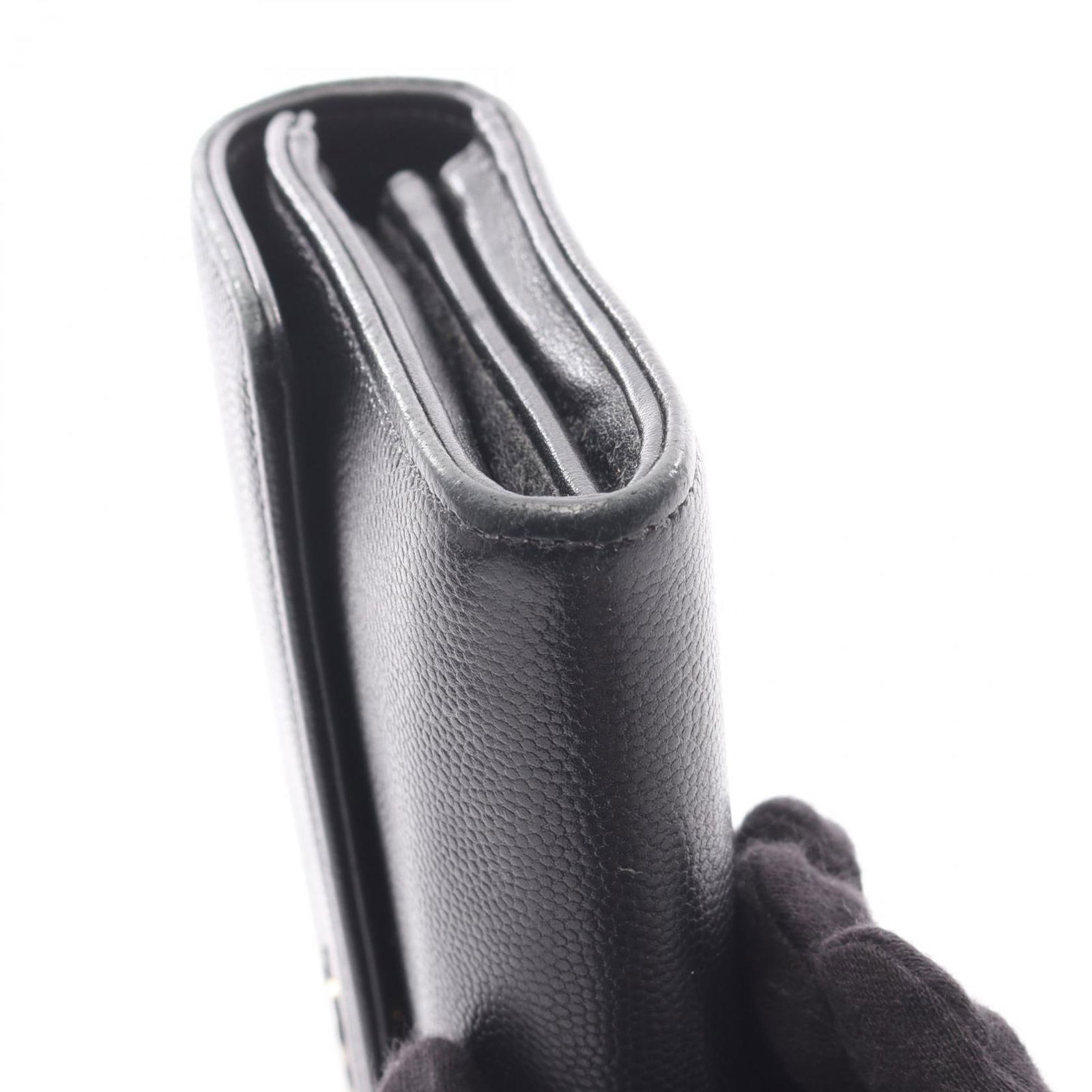 Leather Chanel Long Wallet (Bi-Fold) - 10