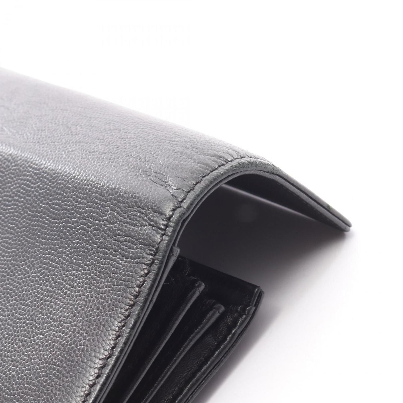 Leather Chanel Long Wallet (Bi-Fold) - 13