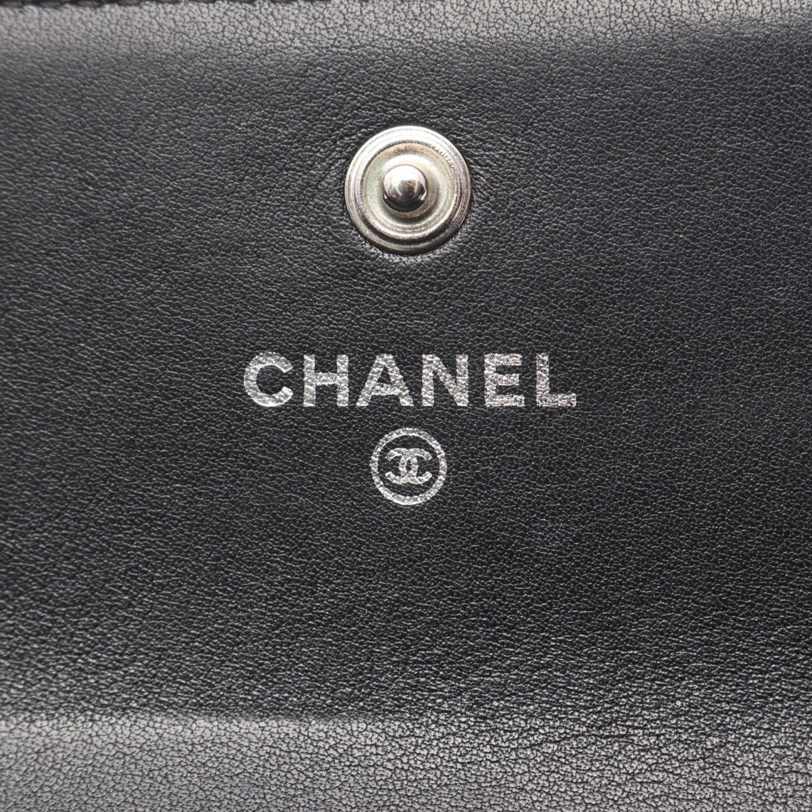 Leather Chanel Long Wallet (Bi-Fold) - 4