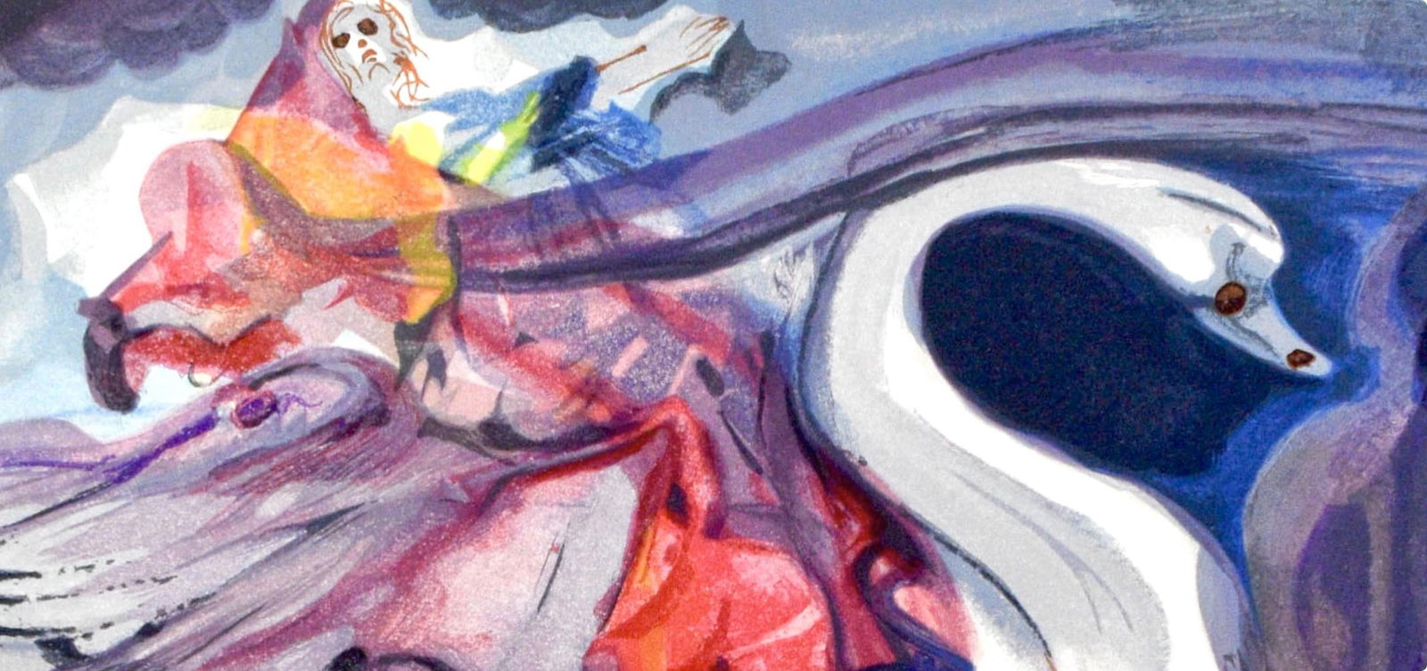 Woodcut - Salvador Dali - Paradiso XIX (Michler/ Lpsinger 1039-1138; Field 189-200) - La Divina - 2