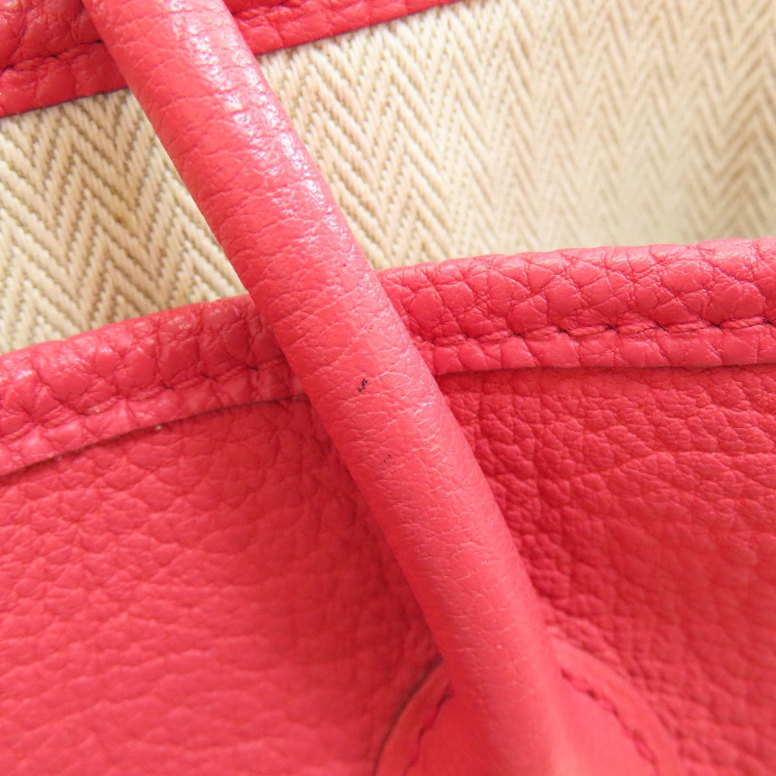 Leather Hermes Handbag Togo - 16