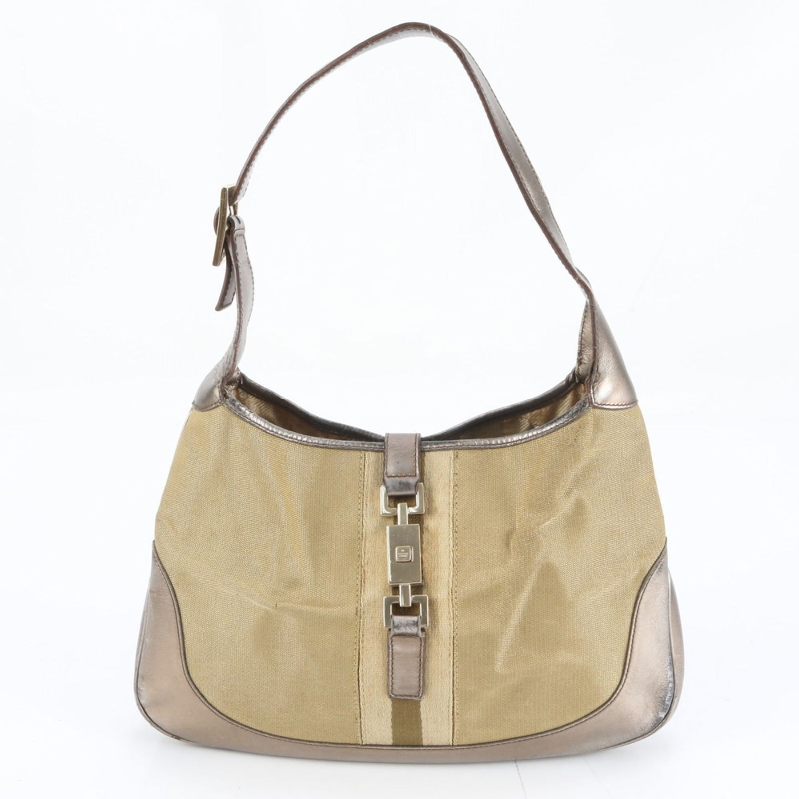 Shoulder Bag Leather - Gucci Handbag (1 of 9)