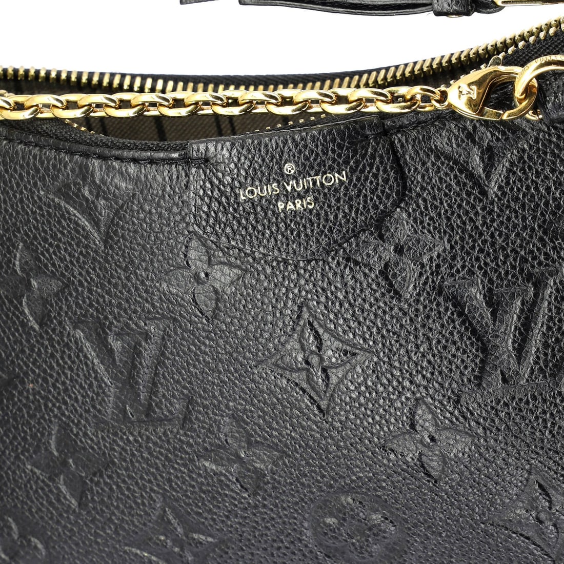 Leather Louis Vuitton Easy Pouch on Strap Monogram Empreinte - 6