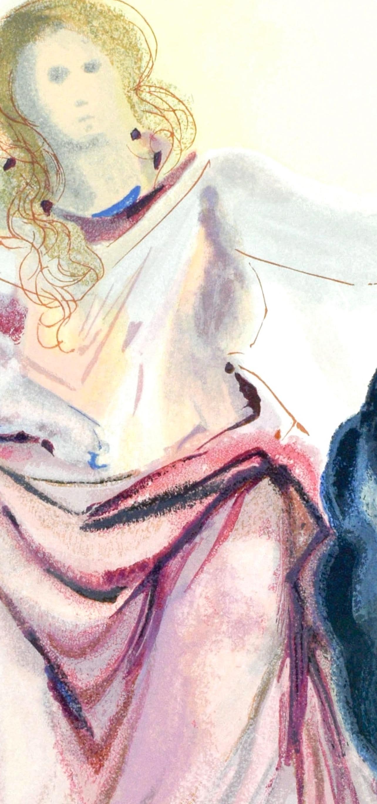 Woodcut - Salvador Dali - Paradiso IV (Michler/ Lpsinger 1039-1138; Field 189-200) - La Divina - 3