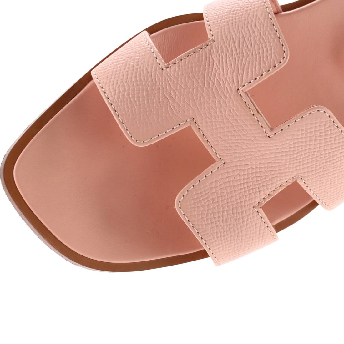 Leather Hermes Women's Oran Sandals - 5