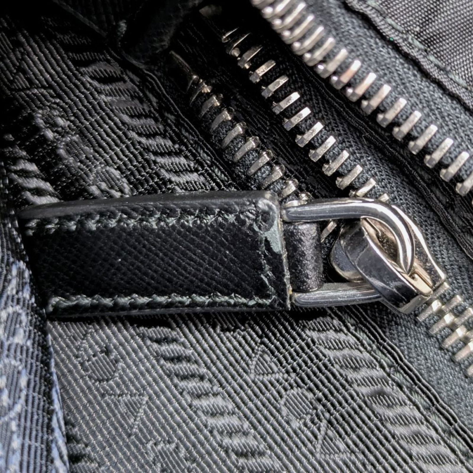 Saffiano Triangle - Prada Shoulder Bag Nylon - 8