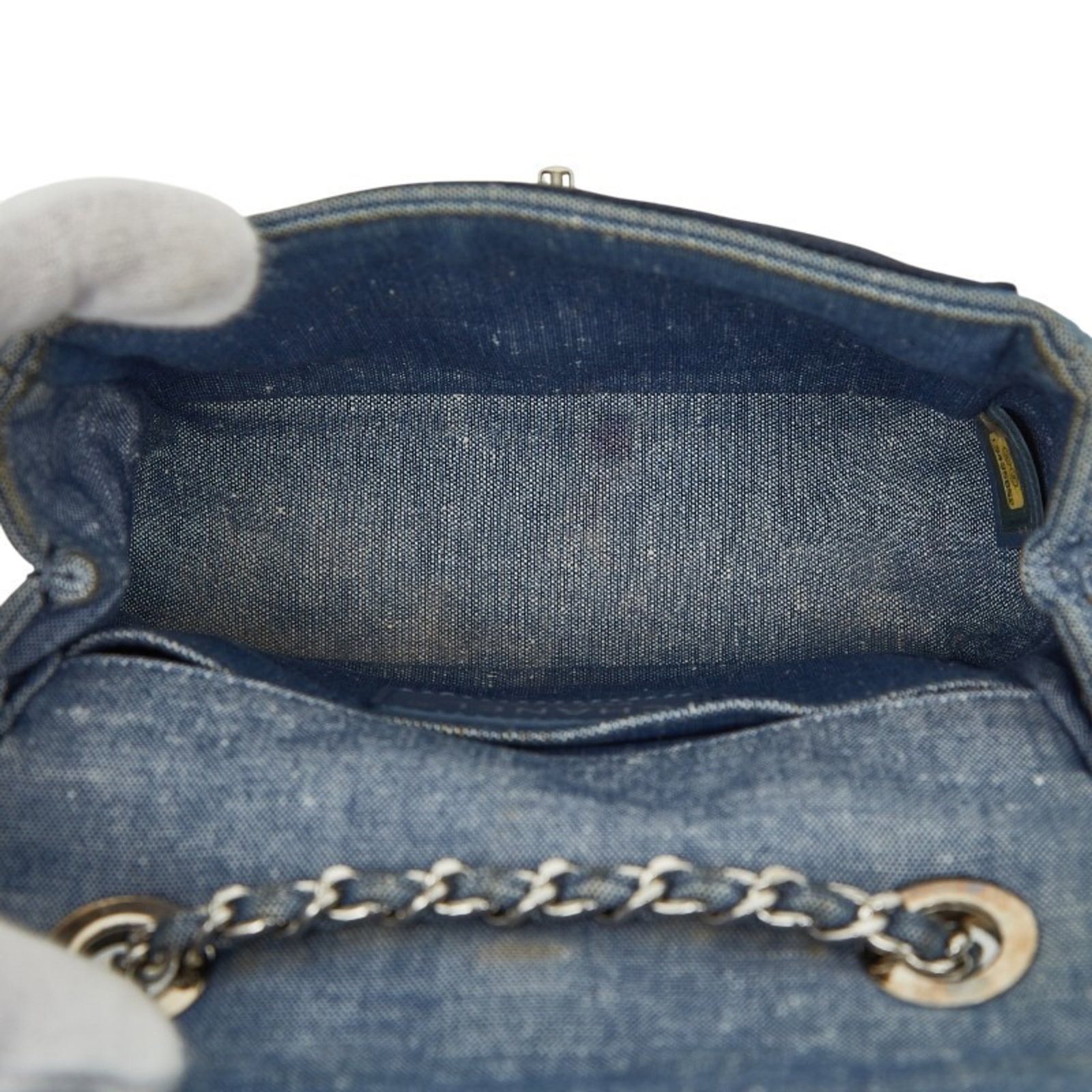Denim Chanel Shoulder Bag - 11