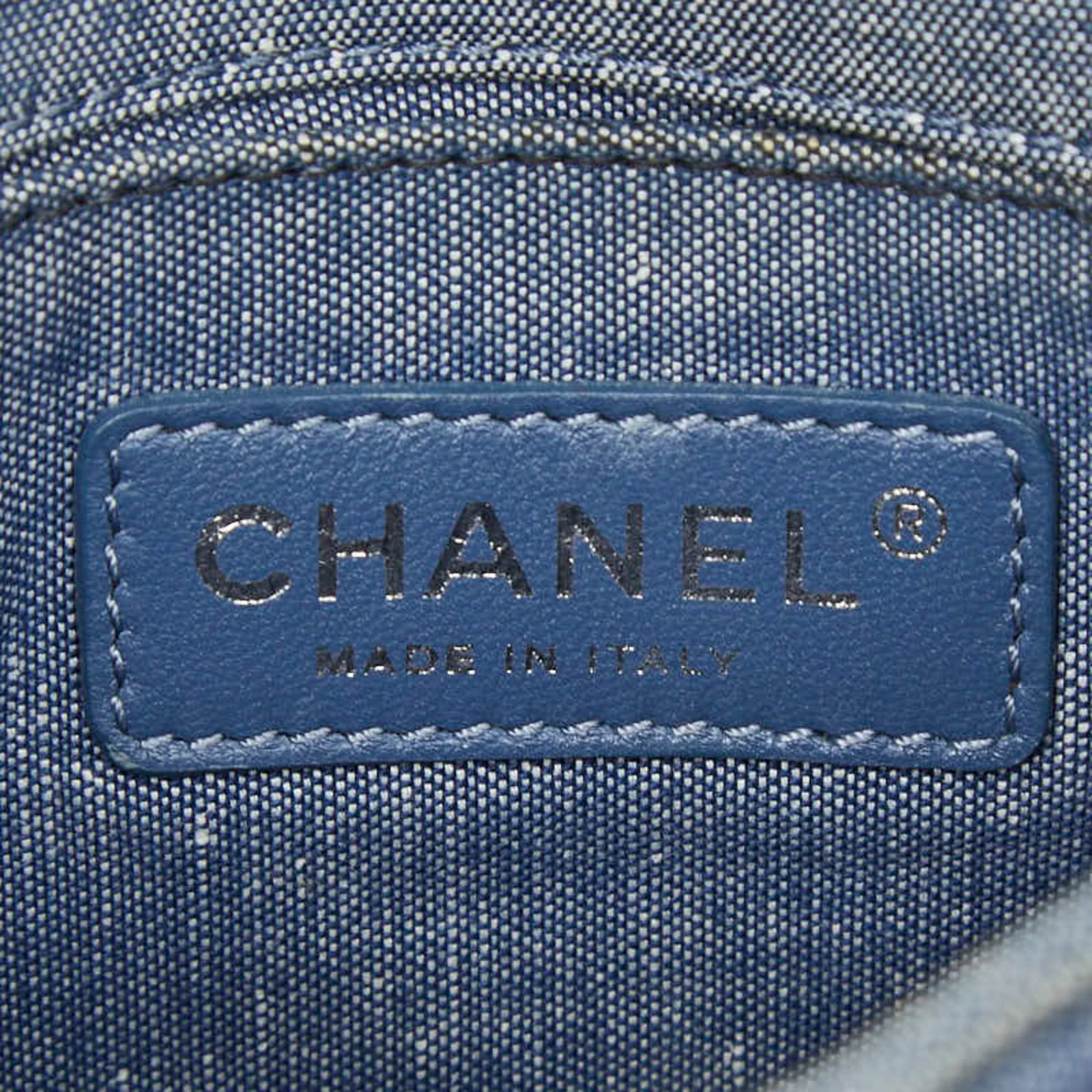 Denim Chanel Shoulder Bag - 14