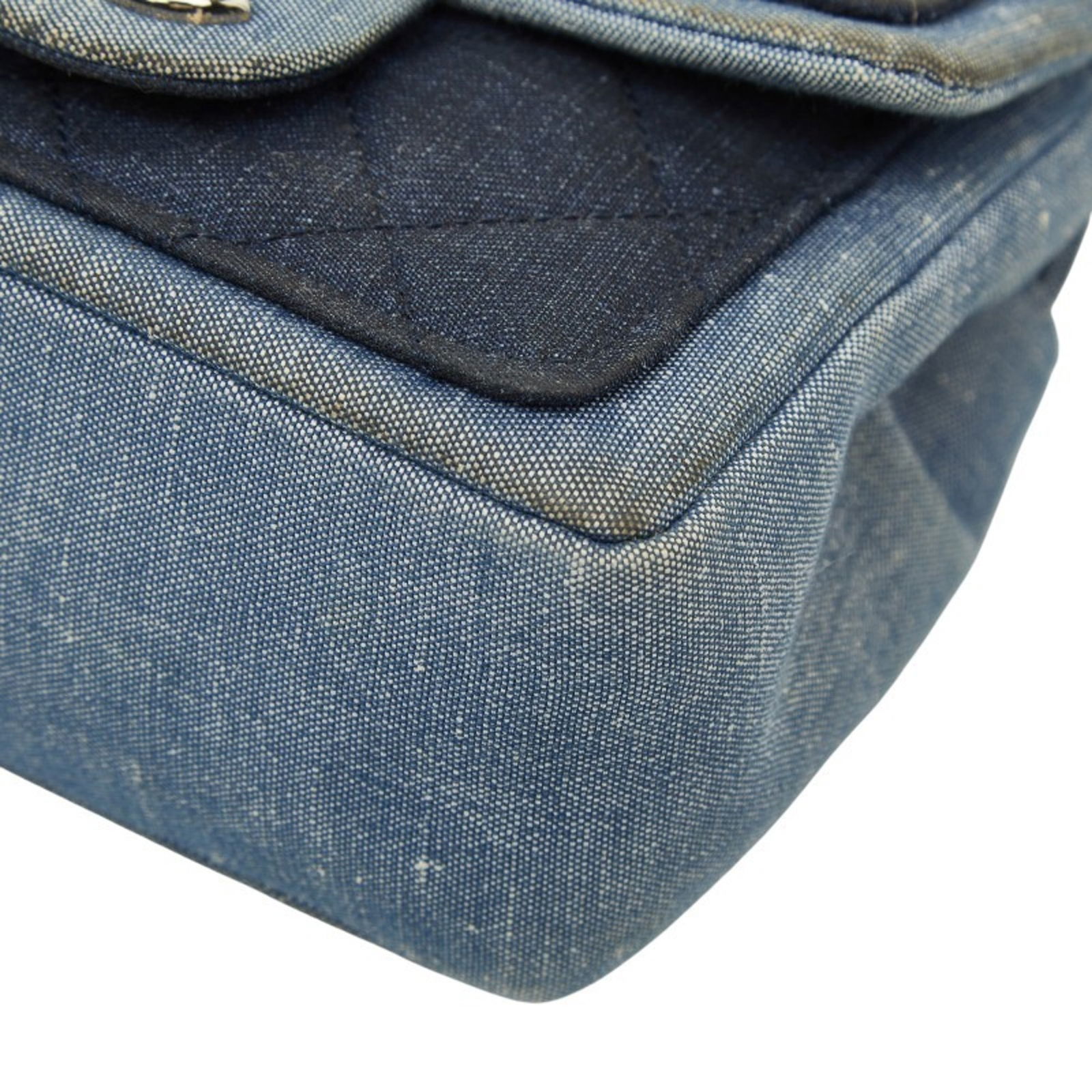 Denim Chanel Shoulder Bag - 4