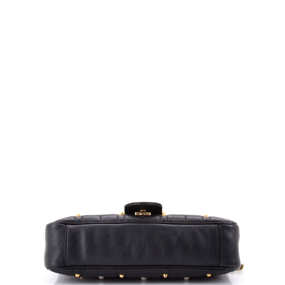 Medium Gucci Pearly GG Marmont Flap Bag Embellished Matelasse Leather - 4