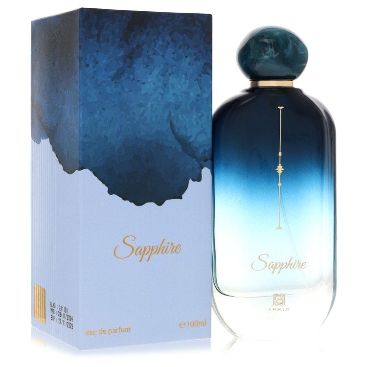 Spray Ahmed Al Maghribi Sapphire Cologne By Ahmed Al Maghribi Eau De Parfum: Spray Ahmed Al Maghribi Sapphire Cologne By Ahmed Al Maghribi Eau De Parfum This listing features Spray Ahmed Al Maghribi Sapphire Cologne By Ahmed Al Maghribi Eau De Parfum. Item specifics are