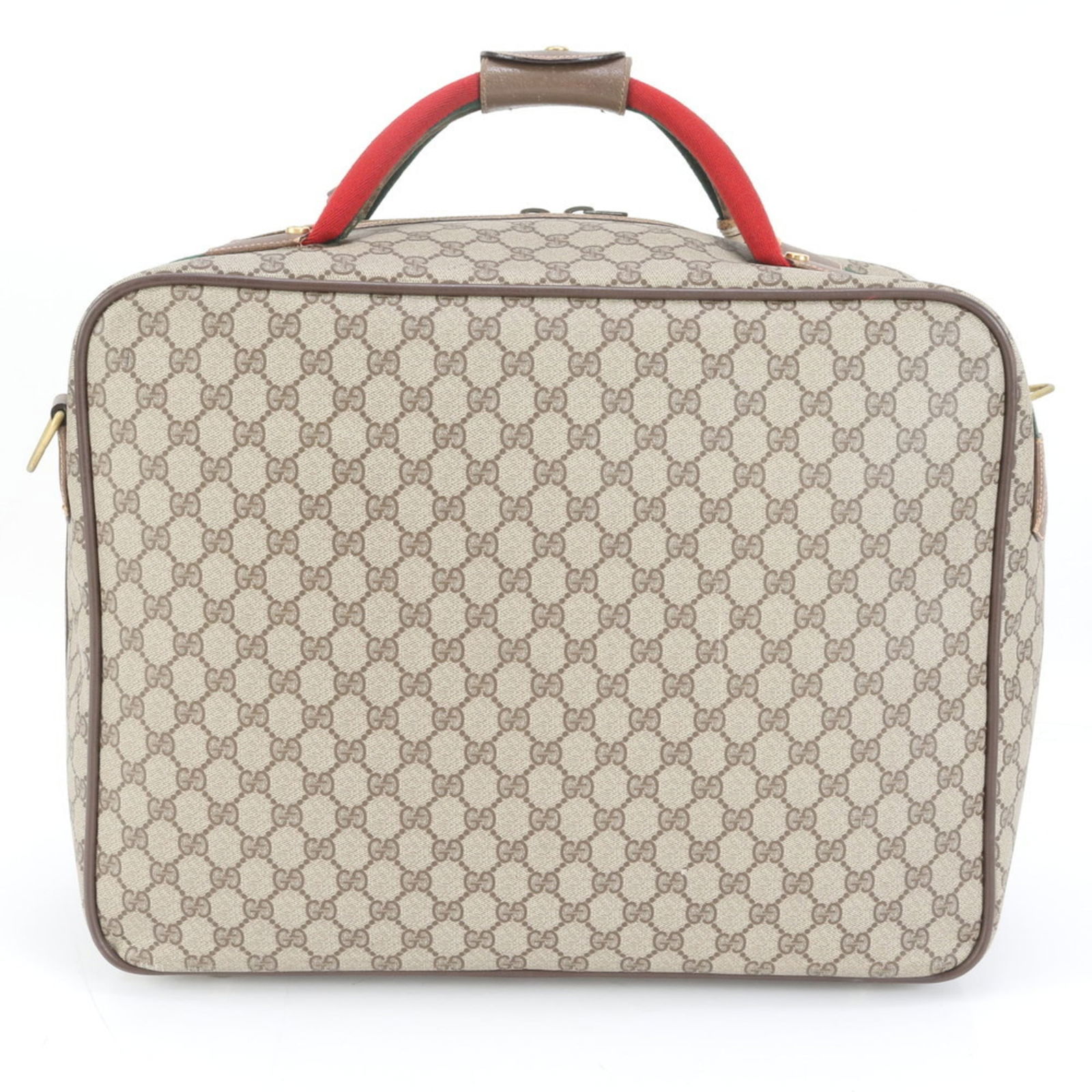 Coated Canvas - Gucci Boston Bag - Tote Bag Leather - 3