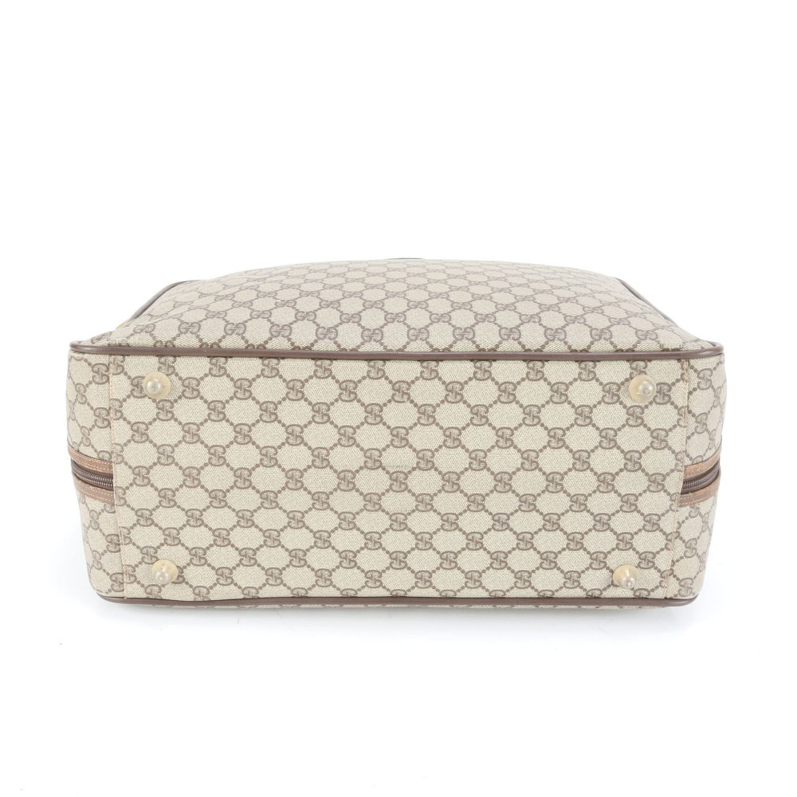 Coated Canvas - Gucci Boston Bag - Tote Bag Leather - 6