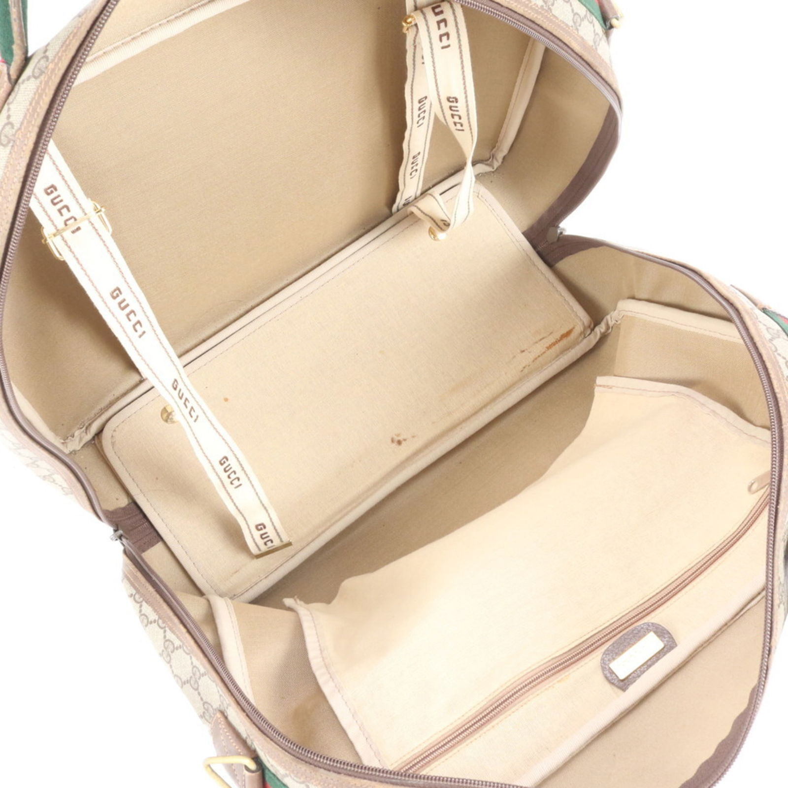 Coated Canvas - Gucci Boston Bag - Tote Bag Leather - 7