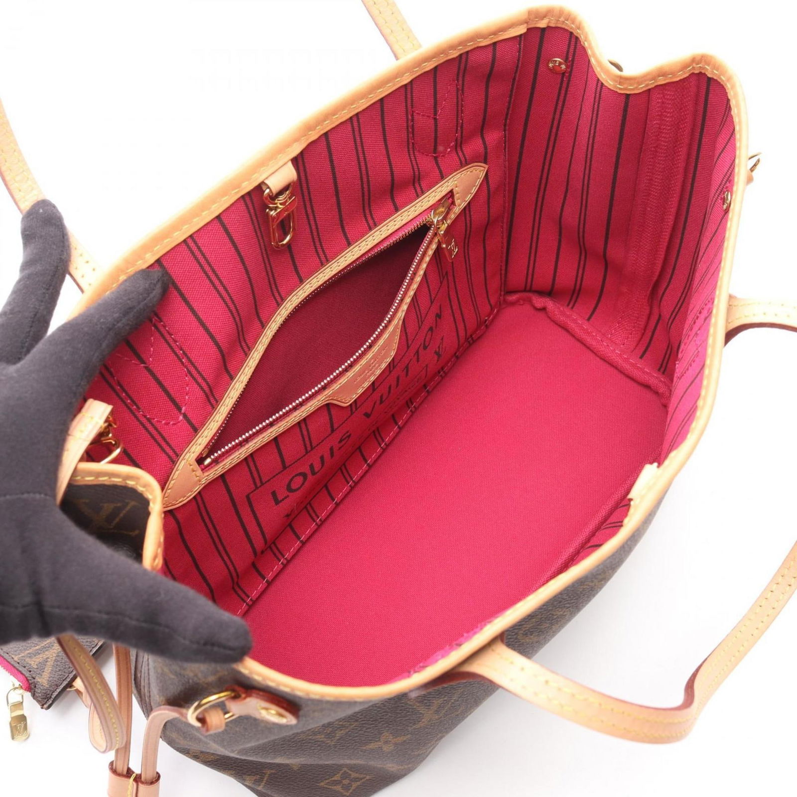 Tote Bag Coated Canvas - Louis Vuitton Pouch - 3