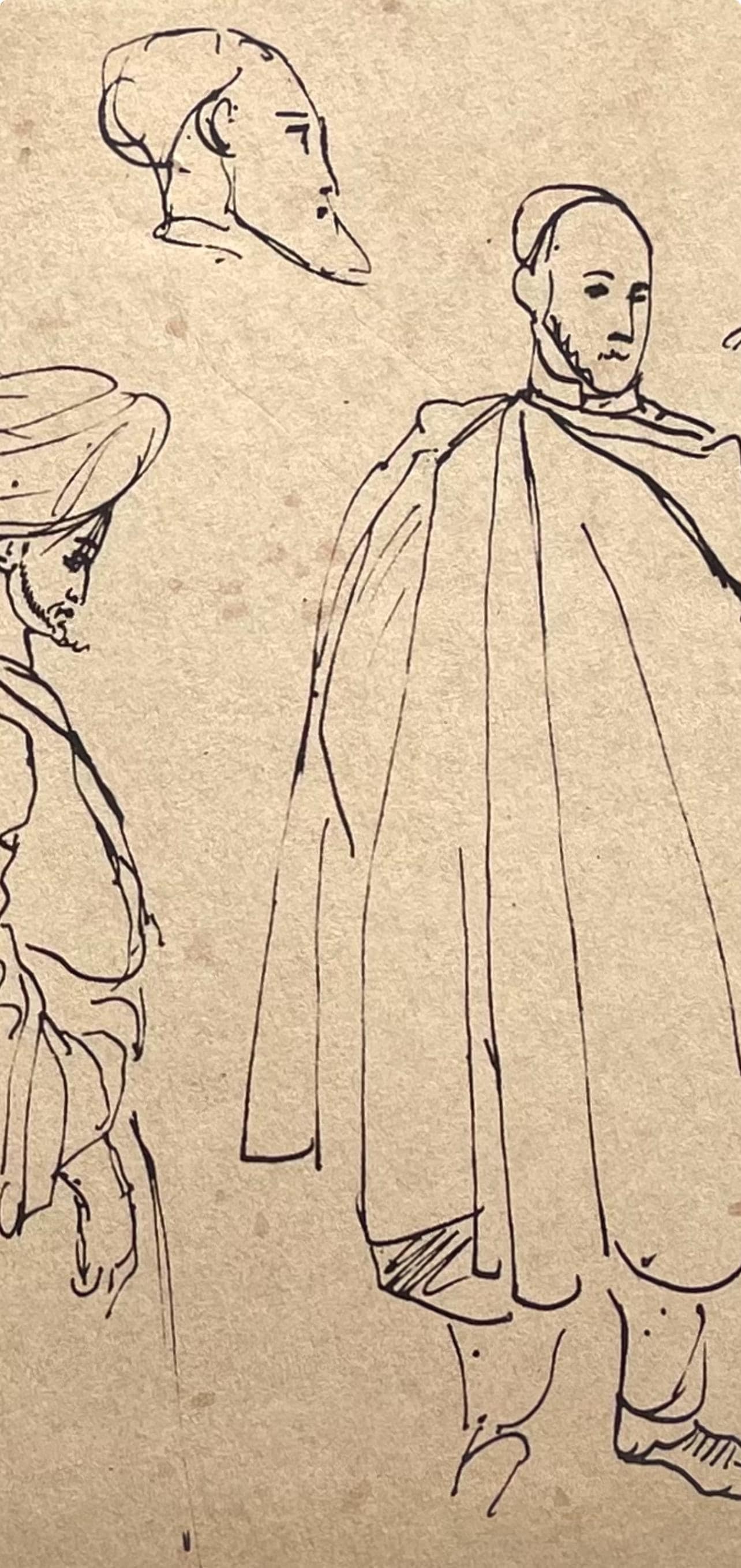 Lithograph - Eugne Delacroix - Composition - Trente et un Dessins et Aquarelles du Maroc - 3