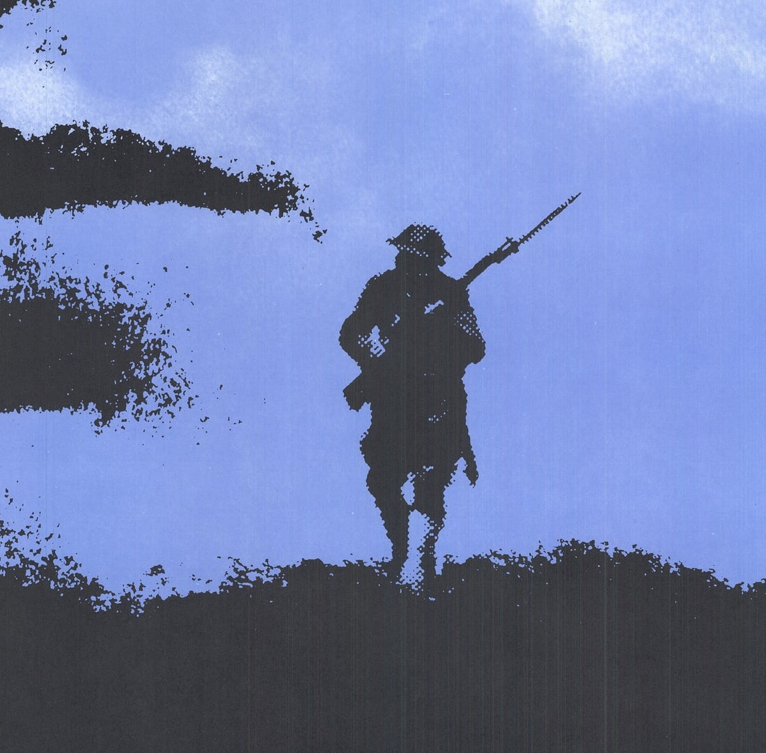 Contemporary ARTIST UNKNOWN Testament of Youth 46" x 30" Offset Lithograph 1980 - 3