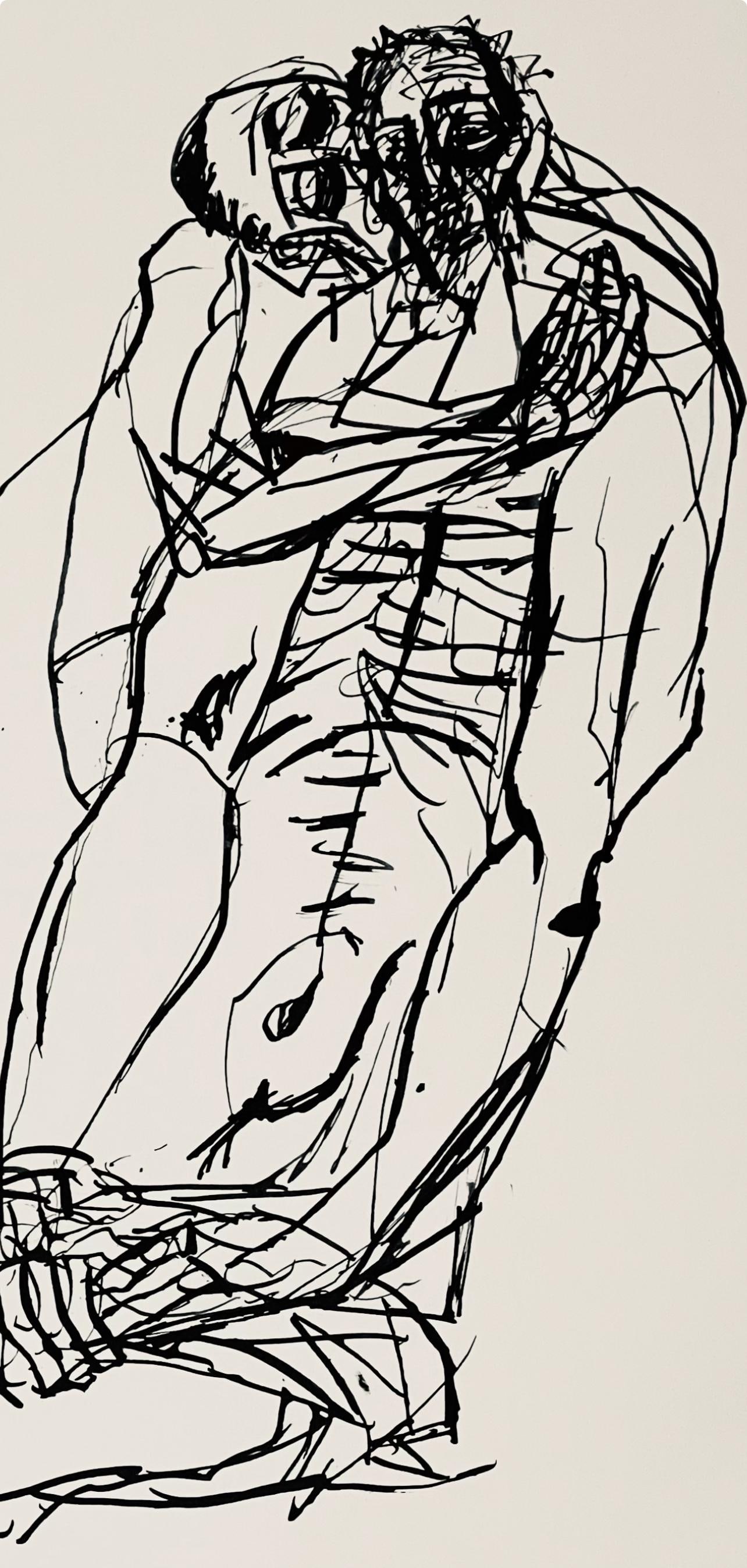 Lithograph - Abraham Rattner - Pieta - 2