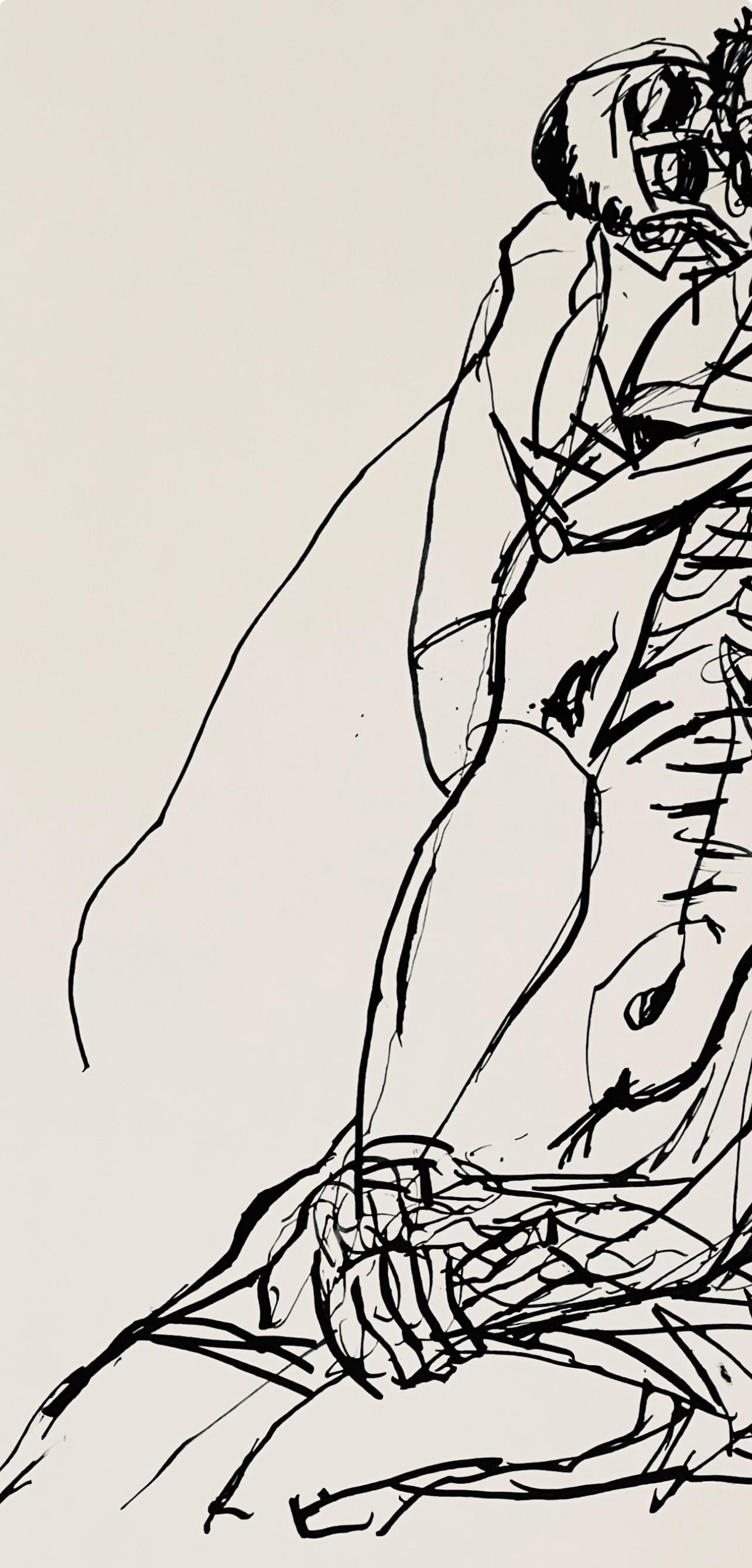 Lithograph - Abraham Rattner - Pieta - 3