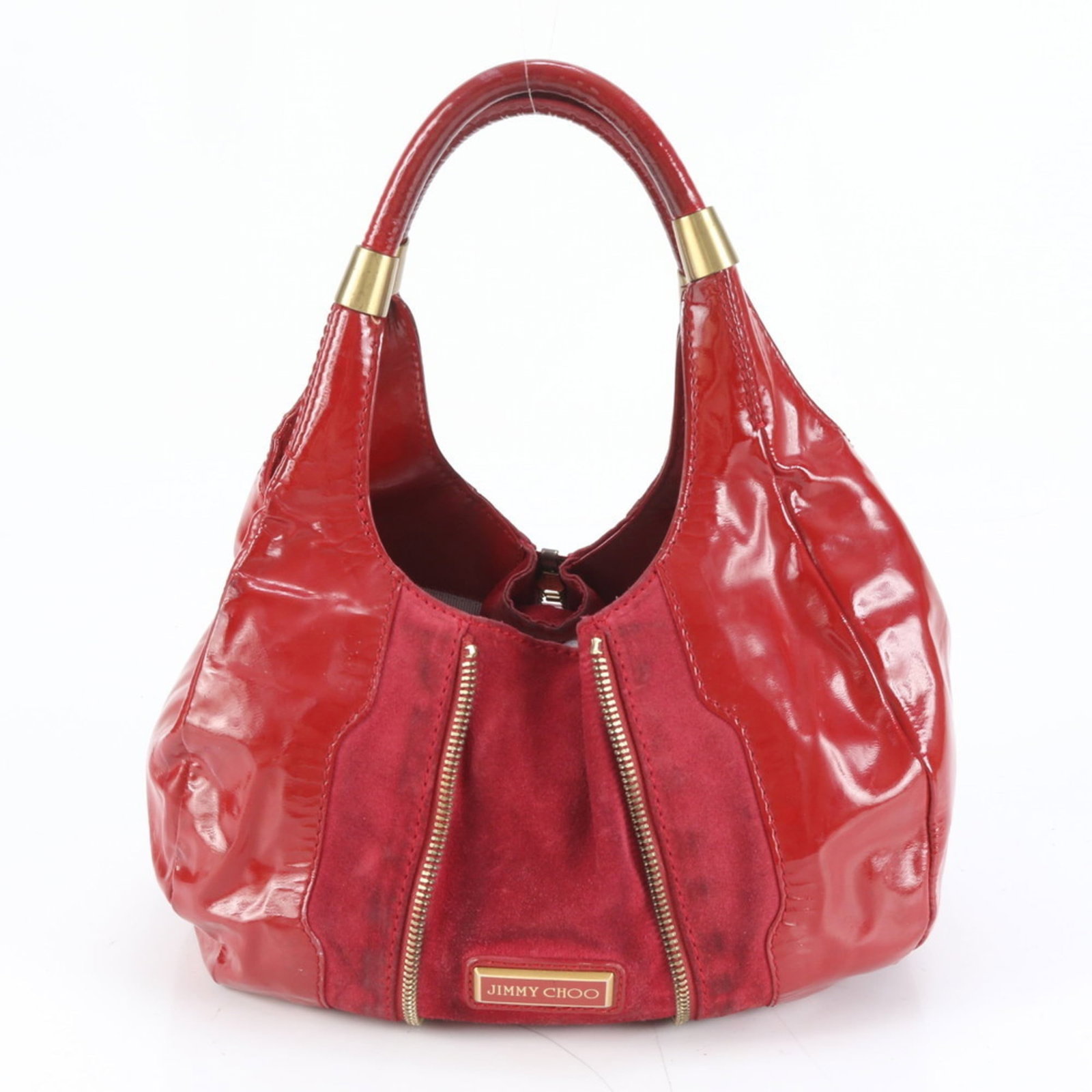 Tote Bag Leather - Jimmy Choo Handbag - Shoulder Bag (1 of 10)