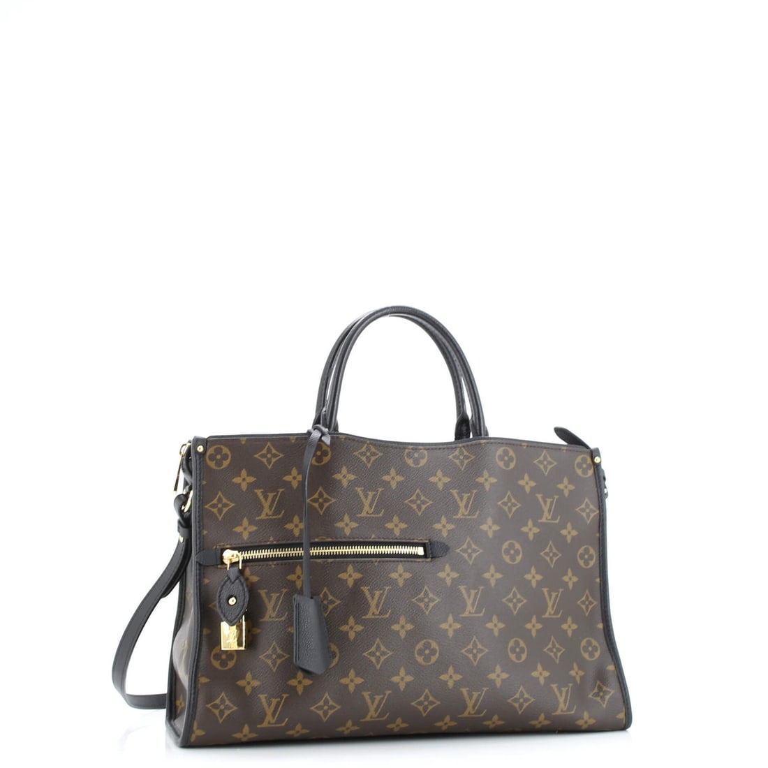 MM Louis Vuitton Popincourt NM Handbag Monogram Canvas with Leather - 2