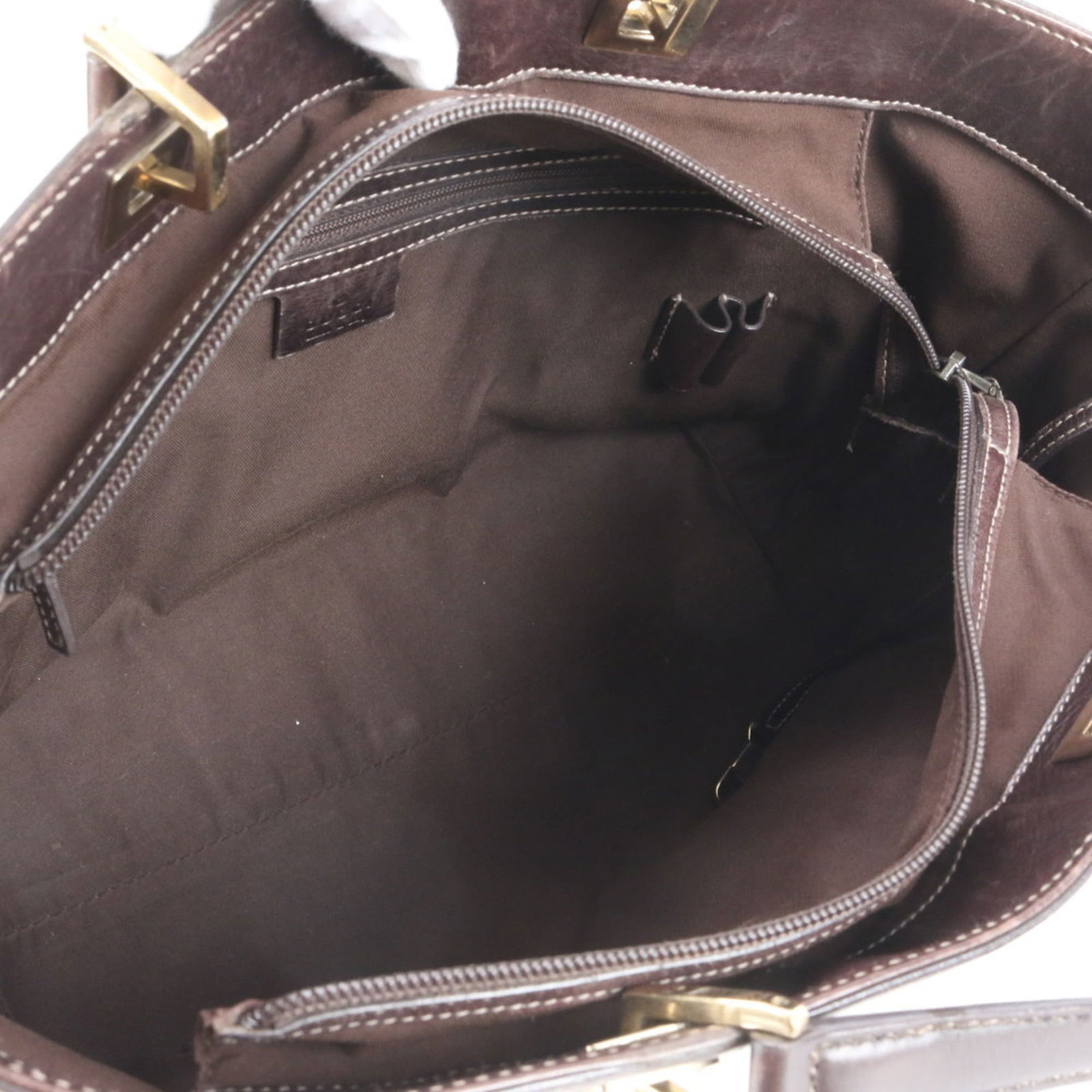 Canvas - Gucci Handbag - Shoulder Bag - Tote Bag Leather - 7