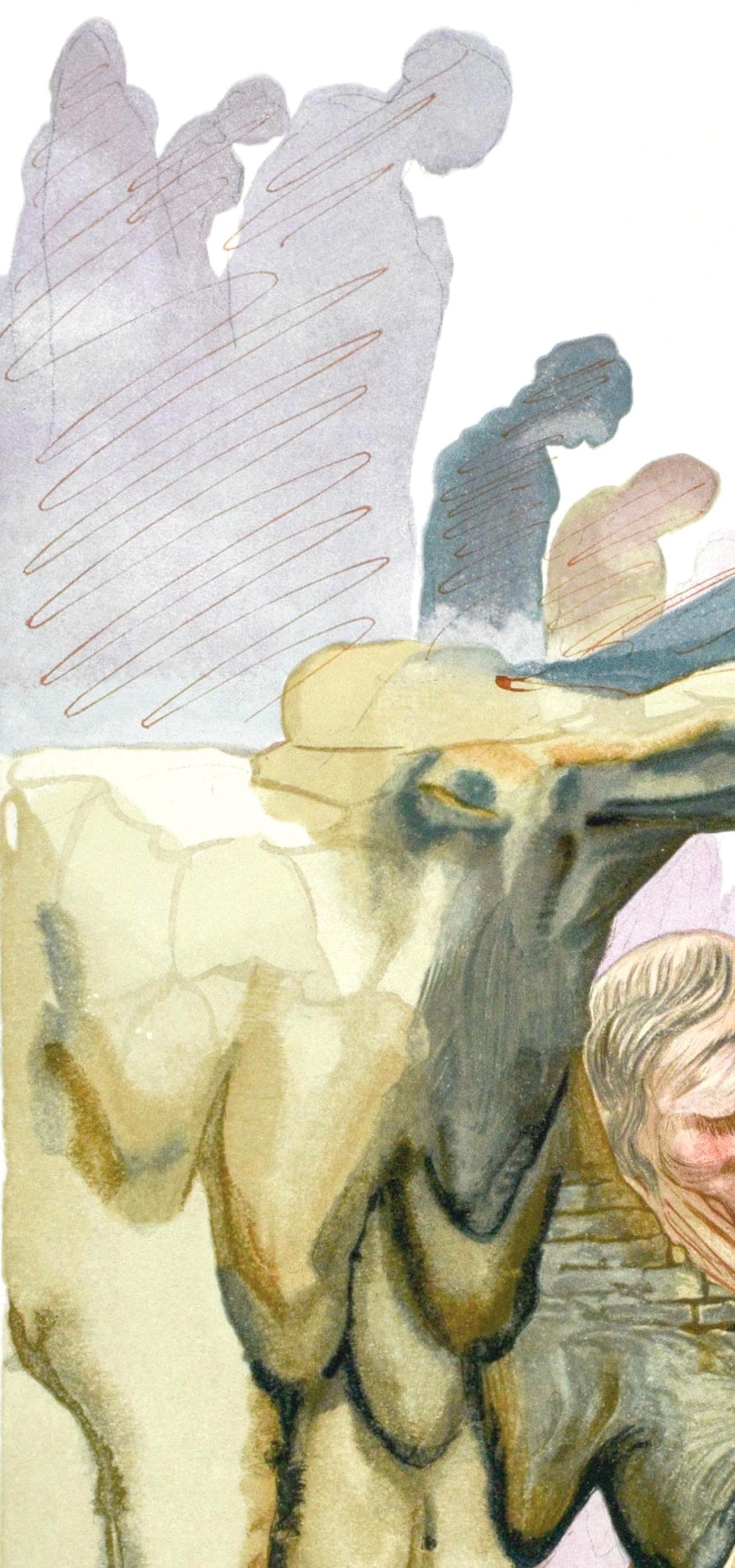 Woodcut - Salvador Dali - Inferno XXII (Michler/ Lpsinger 1039-1138; Field 189-200) - La Divina - 3