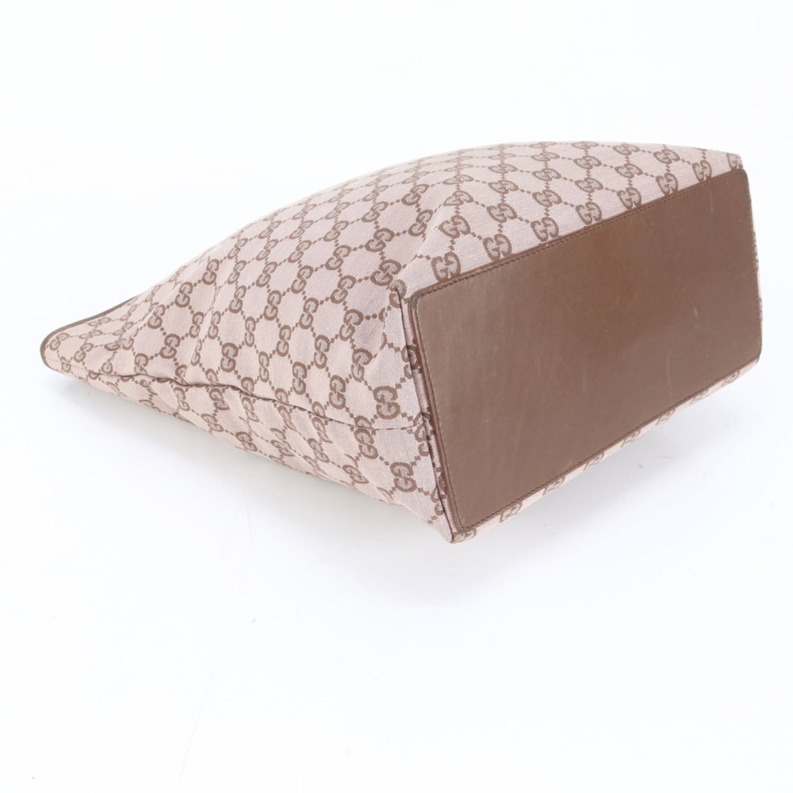 Canvas - Gucci Shoulder Bag - Tote Bag Leather - 4