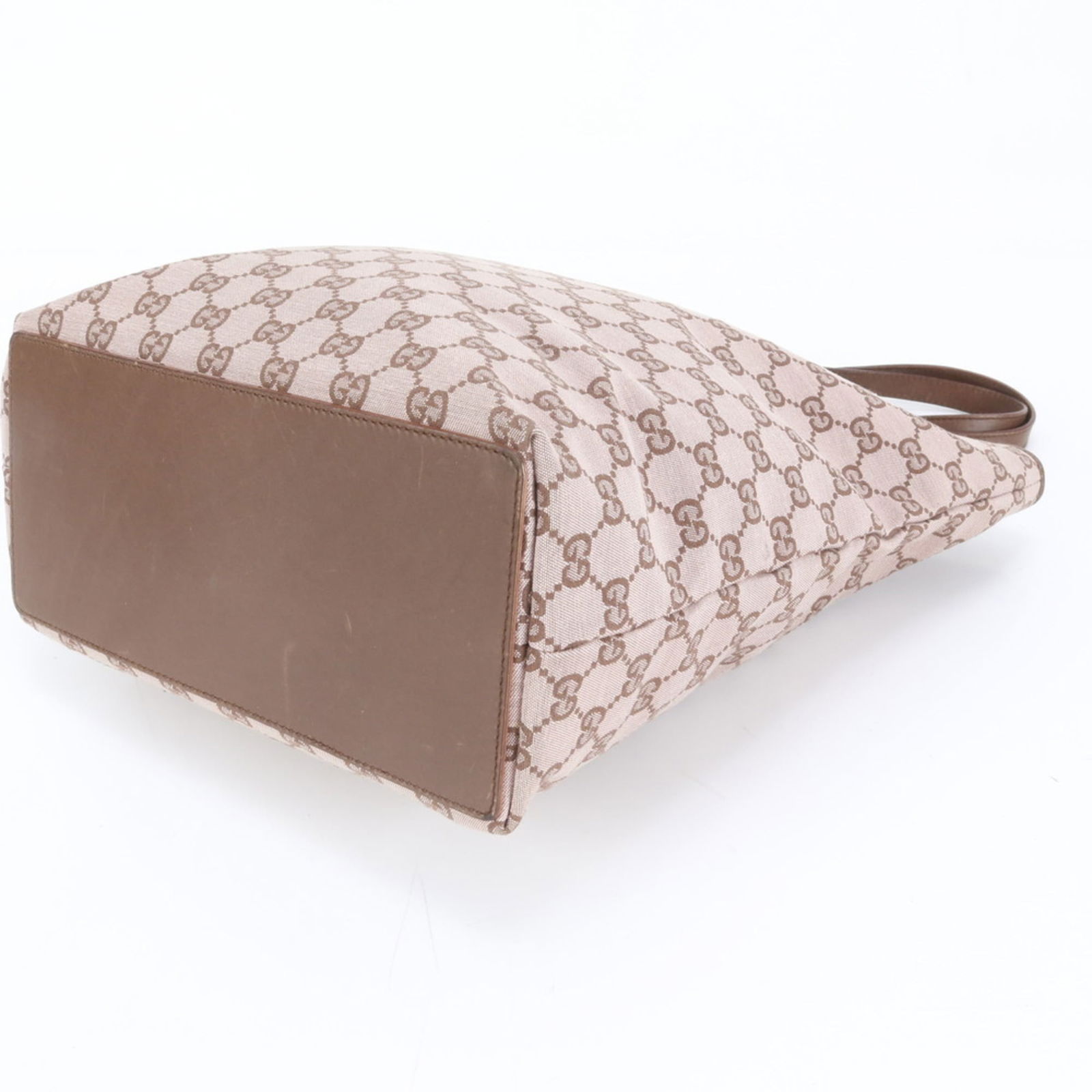 Canvas - Gucci Shoulder Bag - Tote Bag Leather - 5