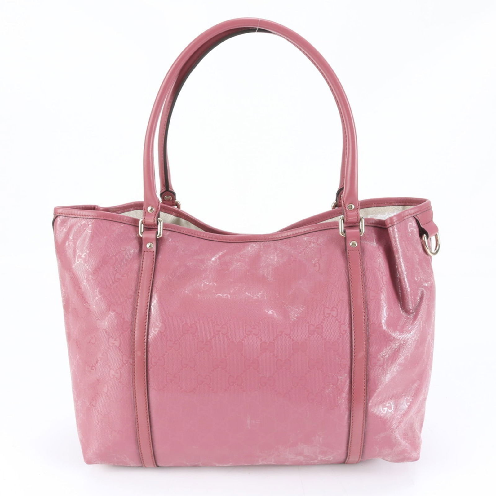 Coated Canvas - Gucci Handbag - Shoulder Bag - Tote Bag Leather - 3