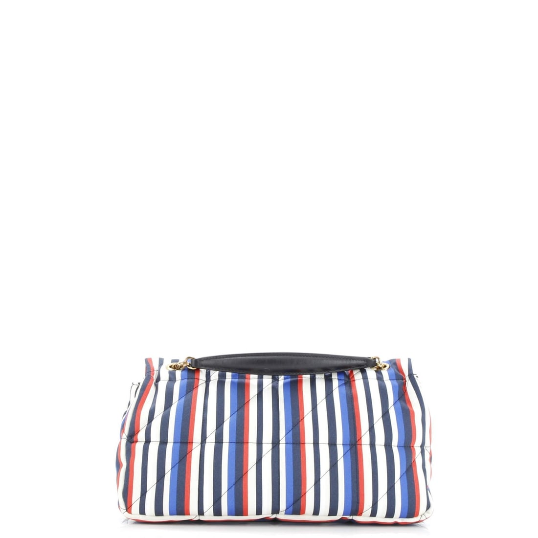 Medium Saint Laurent Jamie Flap Bag Quilted Printed Silk - 3