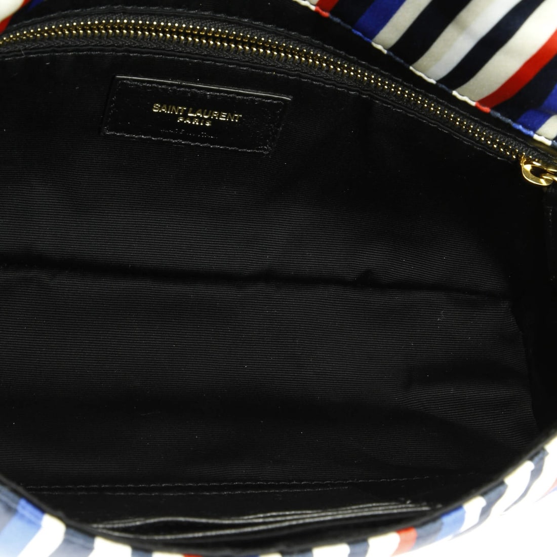 Medium Saint Laurent Jamie Flap Bag Quilted Printed Silk - 5