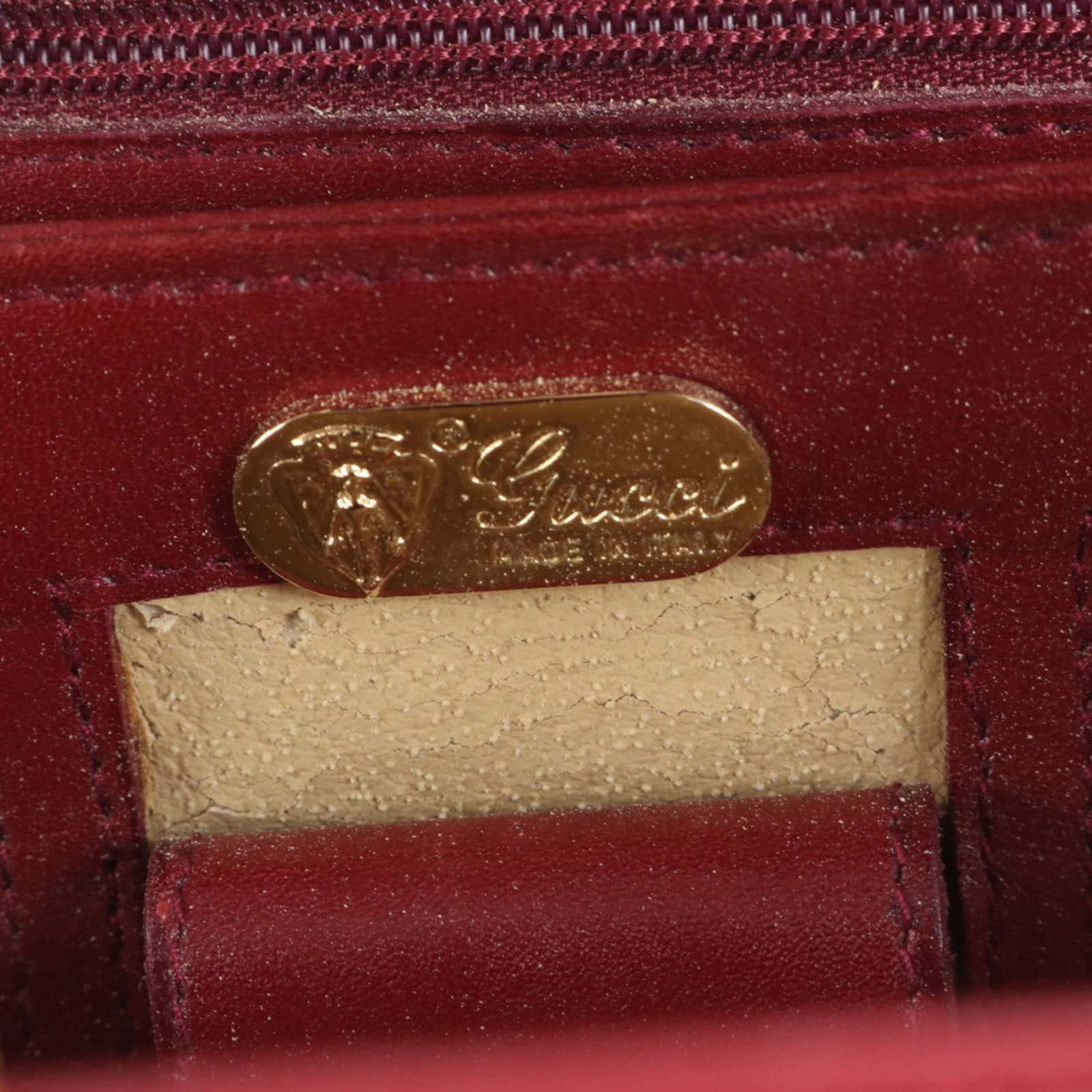 Leather Gucci Handbag - 9