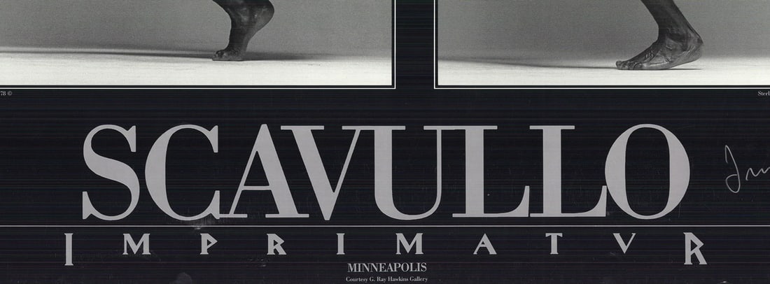 198 FRANCESCO SCAVULLO Sterling Saint Jacques SIGNED 24" x 34" Offset Lithograph - 5