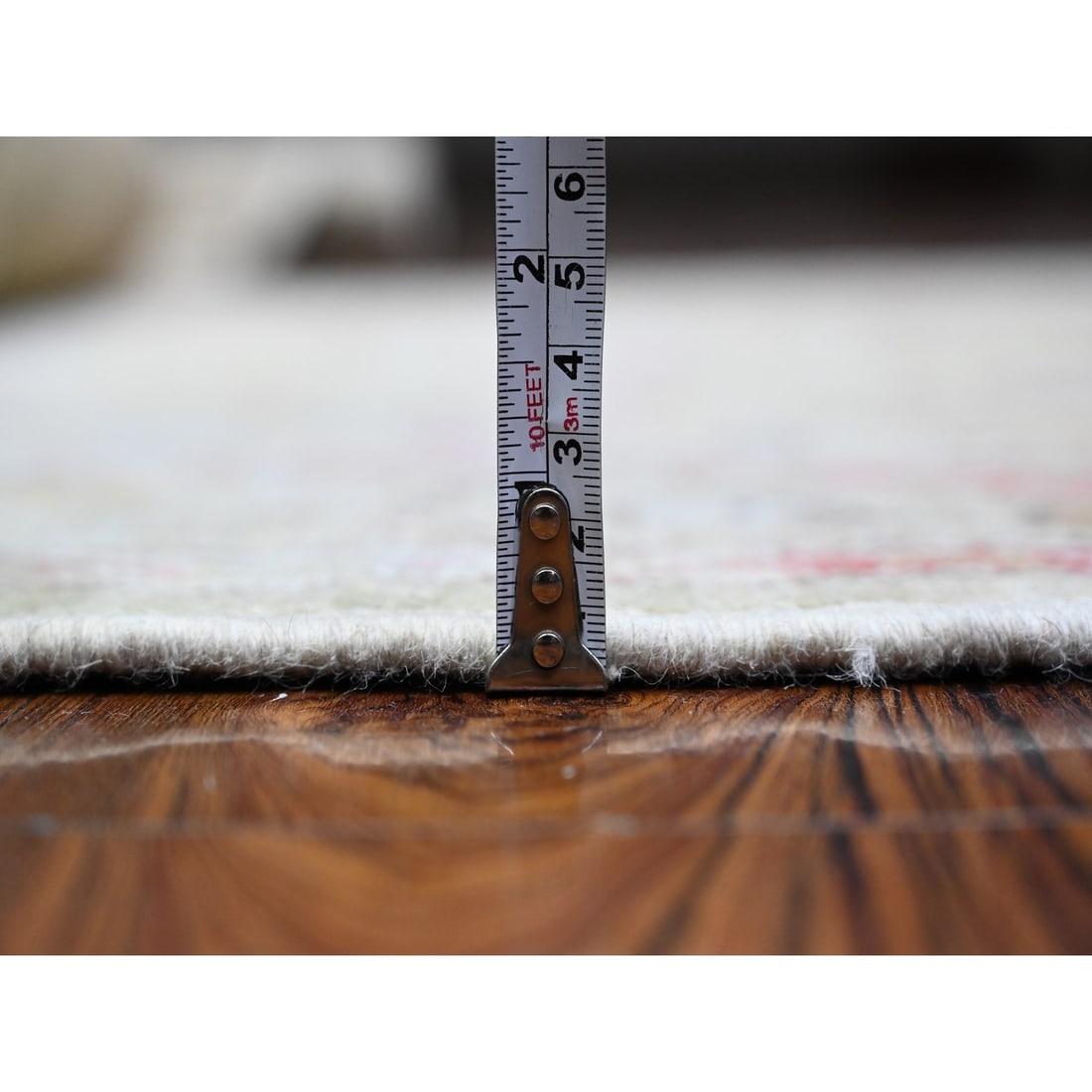 Rug 4'x15'9" Moss Green Afghan Angora Oushak Wide Runner Oriental - 5