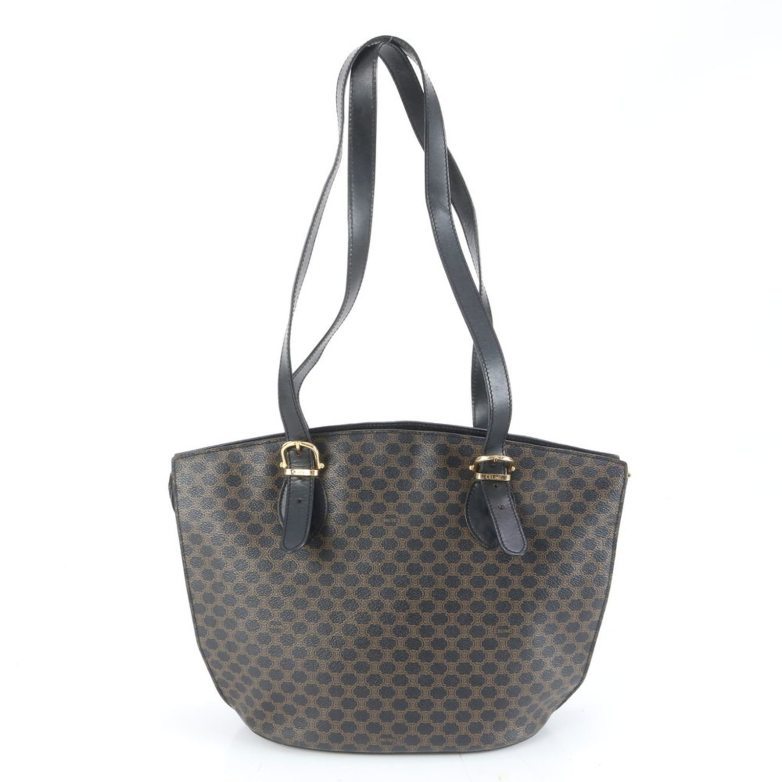 Coated Canvas - Celine Handbag - Shoulder Bag - Tote Bag Leather - 3