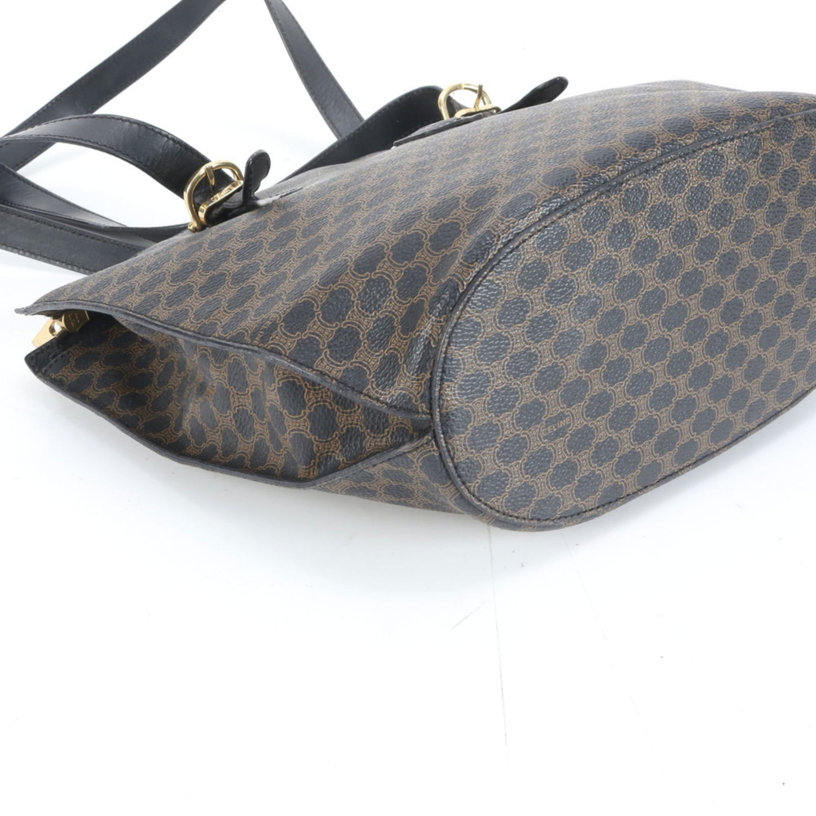 Coated Canvas - Celine Handbag - Shoulder Bag - Tote Bag Leather - 4