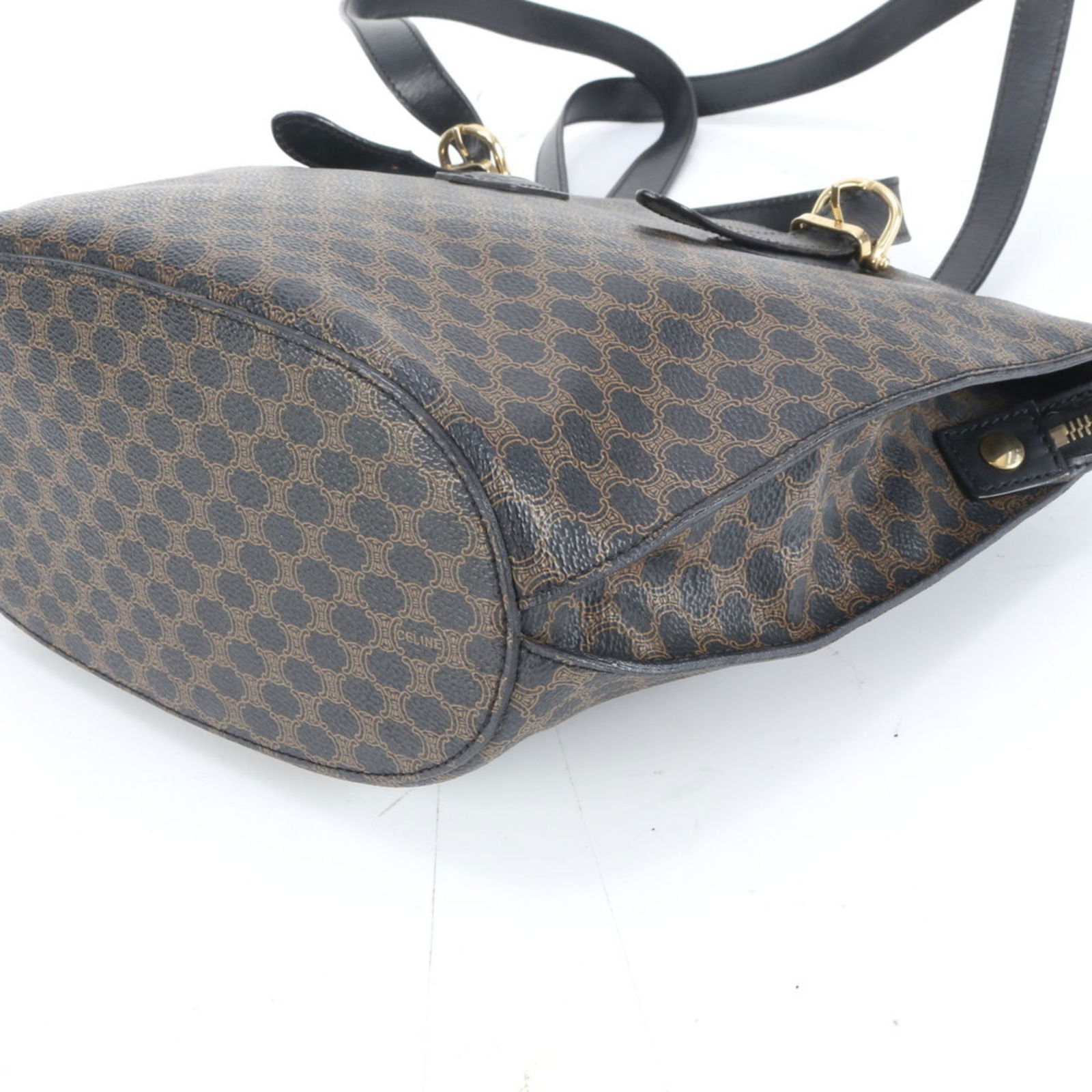 Coated Canvas - Celine Handbag - Shoulder Bag - Tote Bag Leather - 5